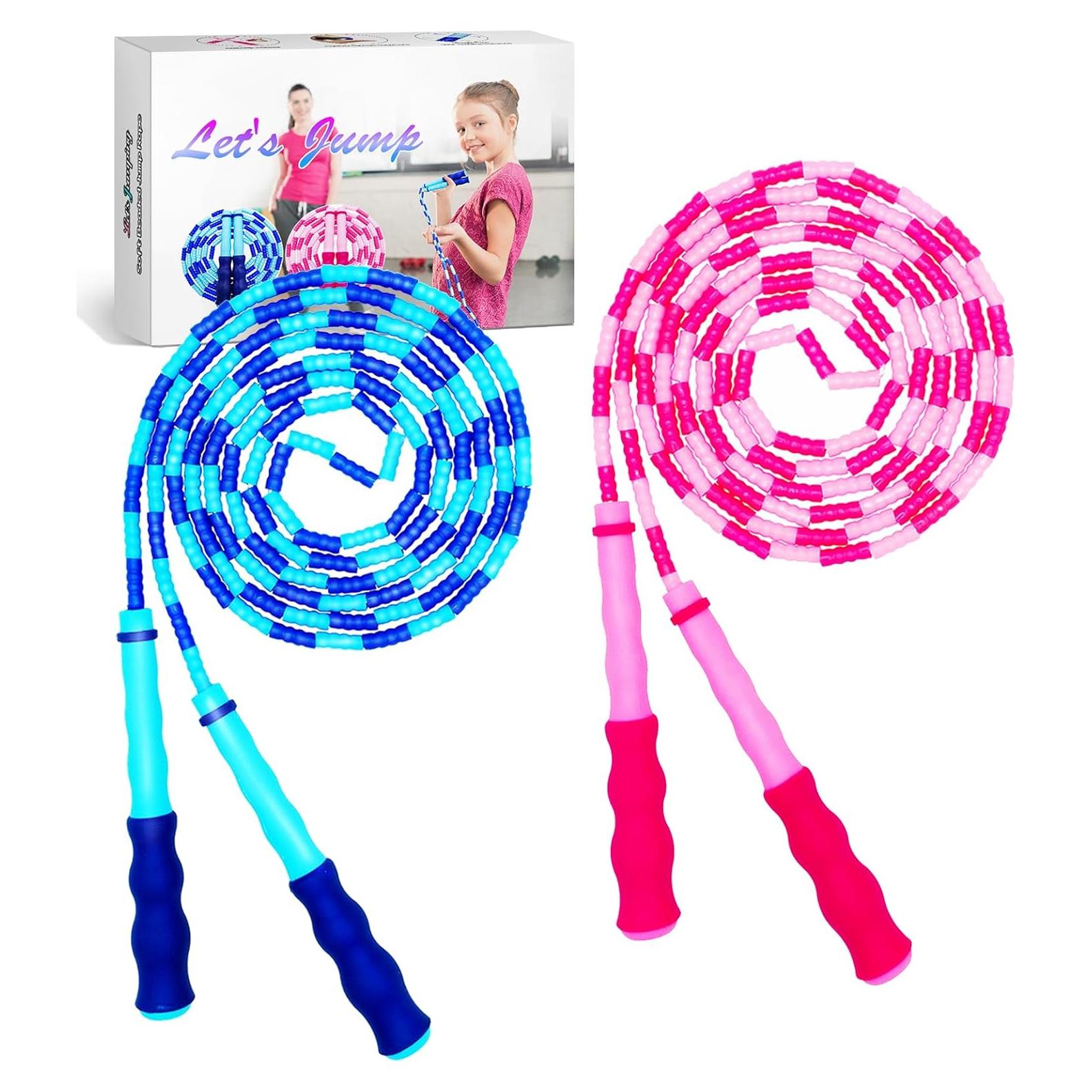 Cuerda de Saltar Ajustable SIERLIKY para Niños y Adultos