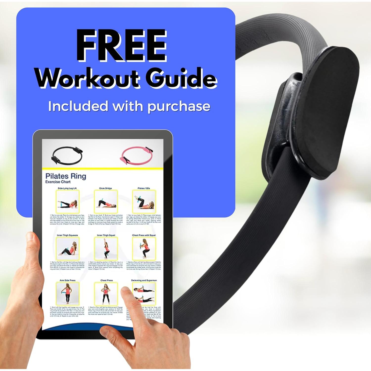 Anillo de Pilates AFK Direct 38 cm, Círculo Mágico Fitness