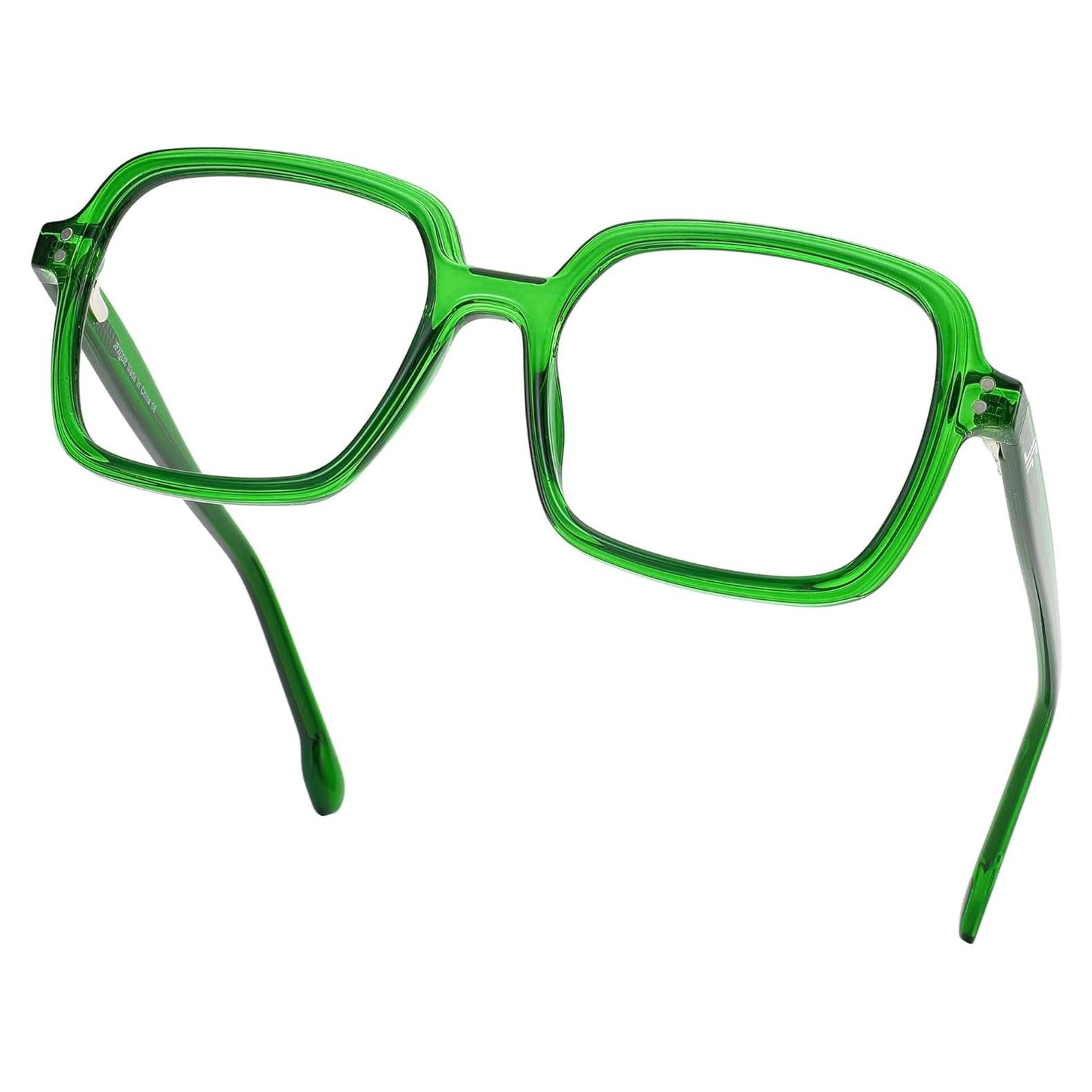 Gafas de Bloqueo de Luz Azul JFXQDR RF6215 Verde Albahaca