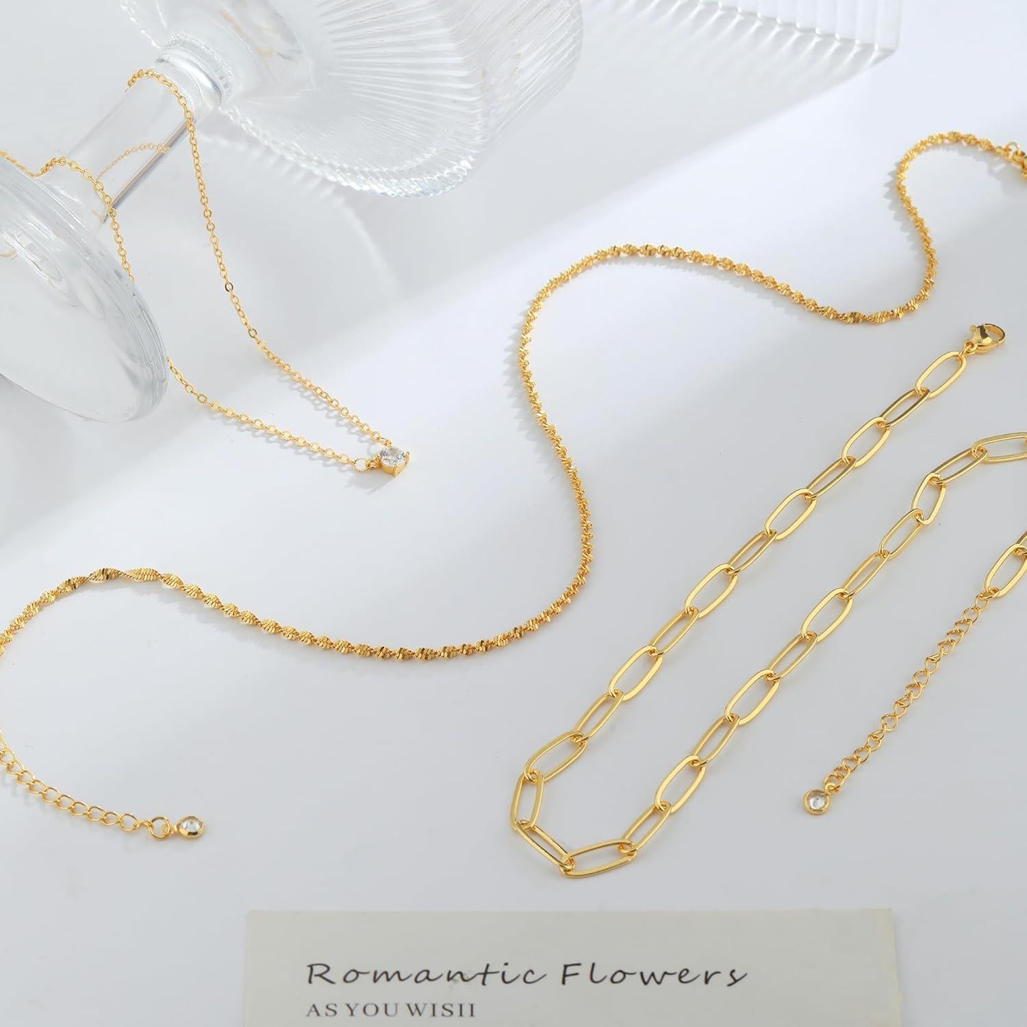 Collar Capa Dorado Bouzilli para Mujeres - Joyería Minimalista