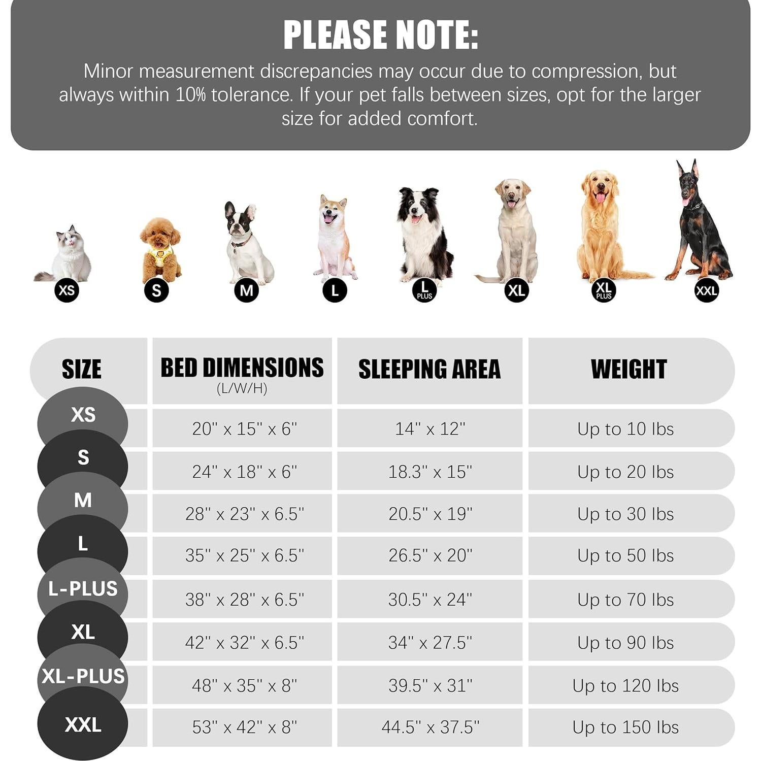 Cama Ortopédica para Perros Spotted Play - 60x45cm Gris