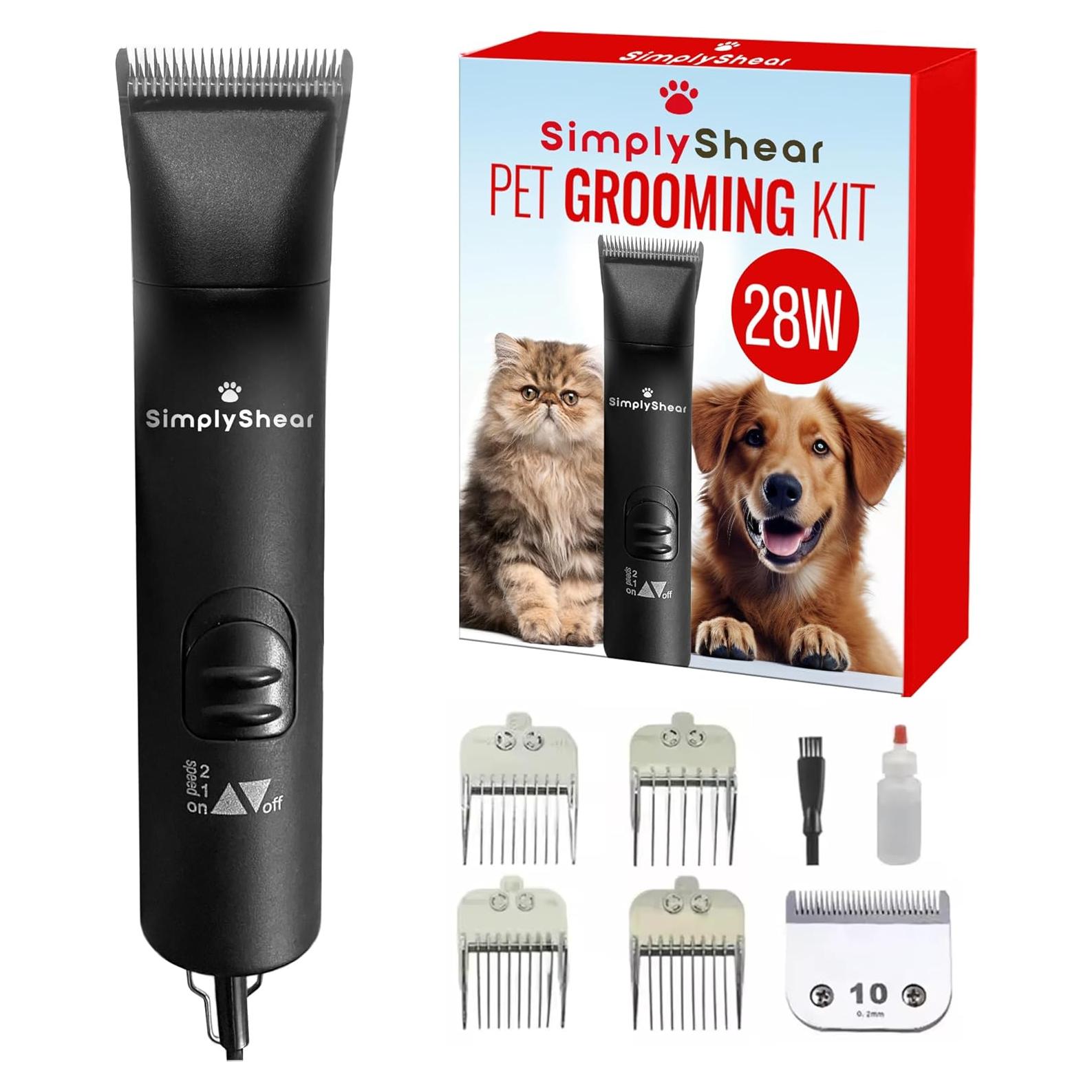 Cortadora de Perros SIMPLYSHEAR SS100 2 Velocidades Silenciosa