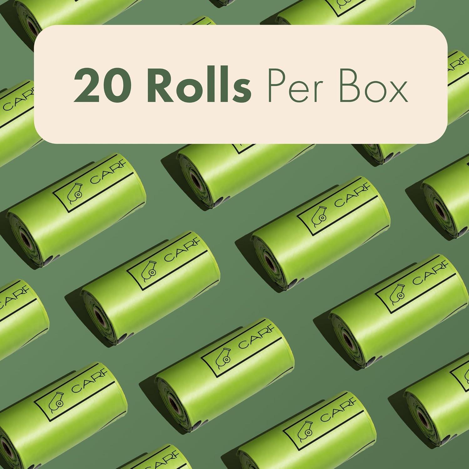 Bolsas Compostables para Perros y Gatos Carrywell 300 Unidades