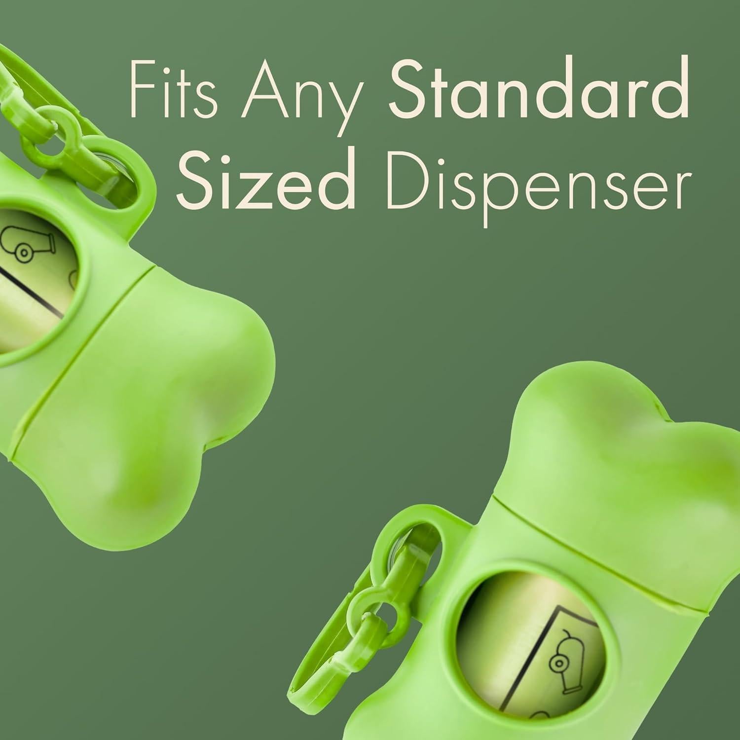 Bolsas Compostables para Perros y Gatos Carrywell 300 Unidades