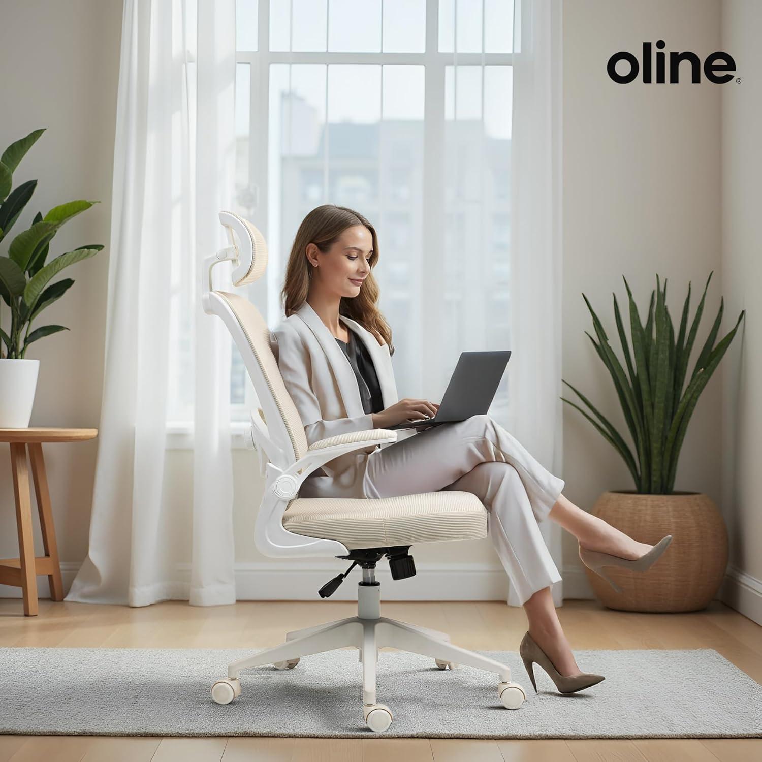 Silla de Oficina Ergonómica Oline ErgoAir - Soporte Lumbar Ajustable