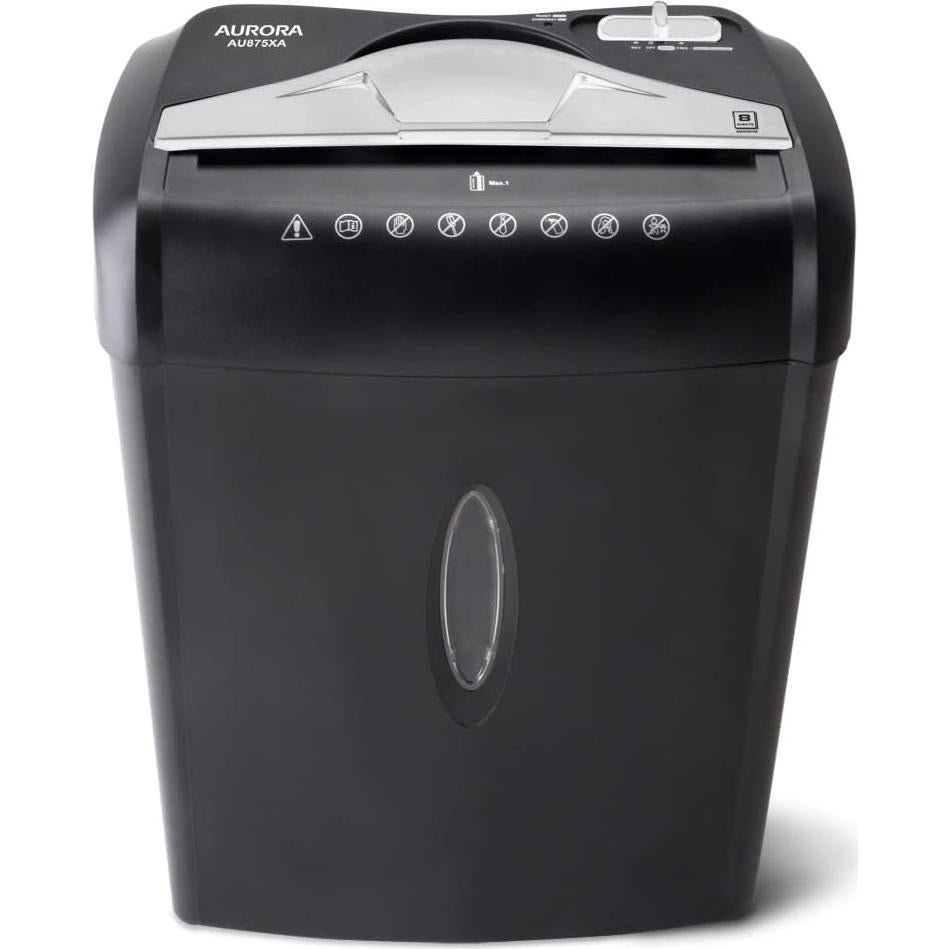 Destructora de papel Aurora AU875XA corte en cruz 8 hojas
