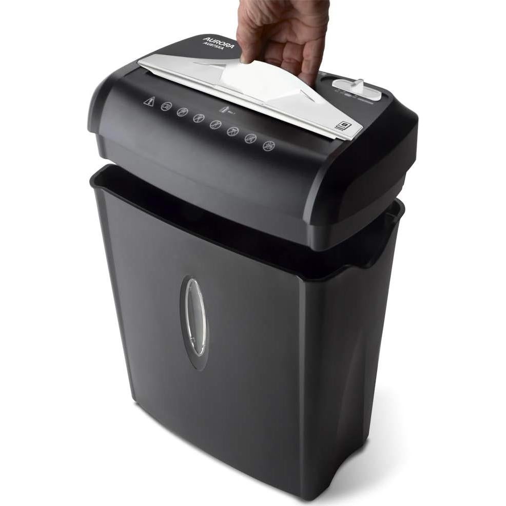 Destructora de papel Aurora AU875XA corte en cruz 8 hojas