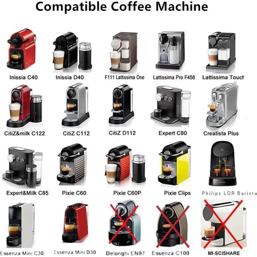 Cápsulas Reutilizables Triplot para Nespresso OriginalLine - 6 Pcs