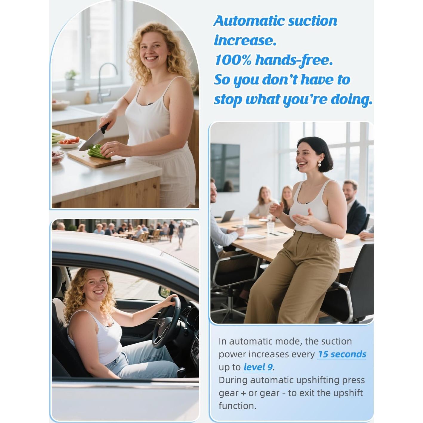 Extractor de Leche Eléctrico ANWIKE MY-381 - Doble, Blanco