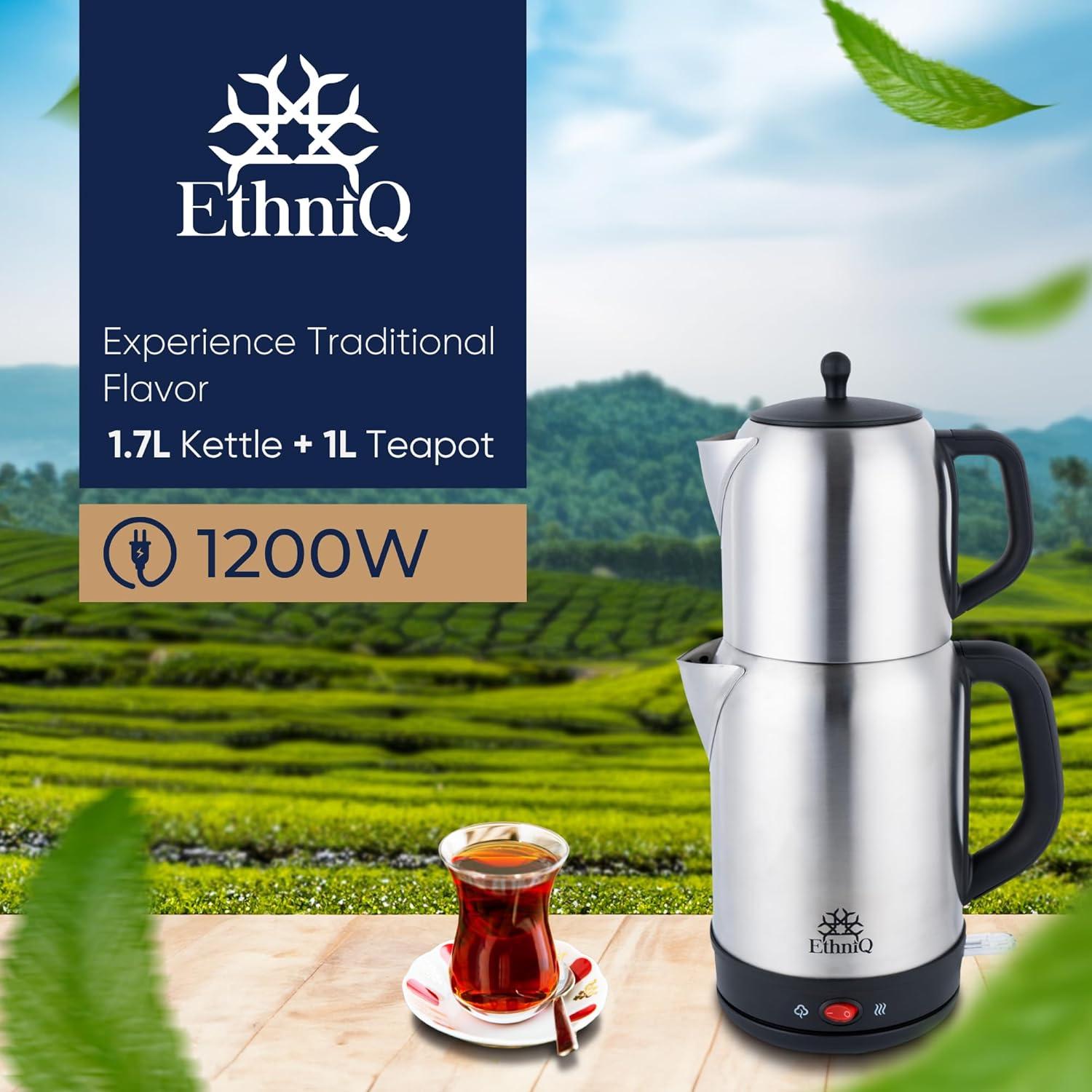 Hervidor Eléctrico Ethniq TeaVibe 1.7L con Infusor