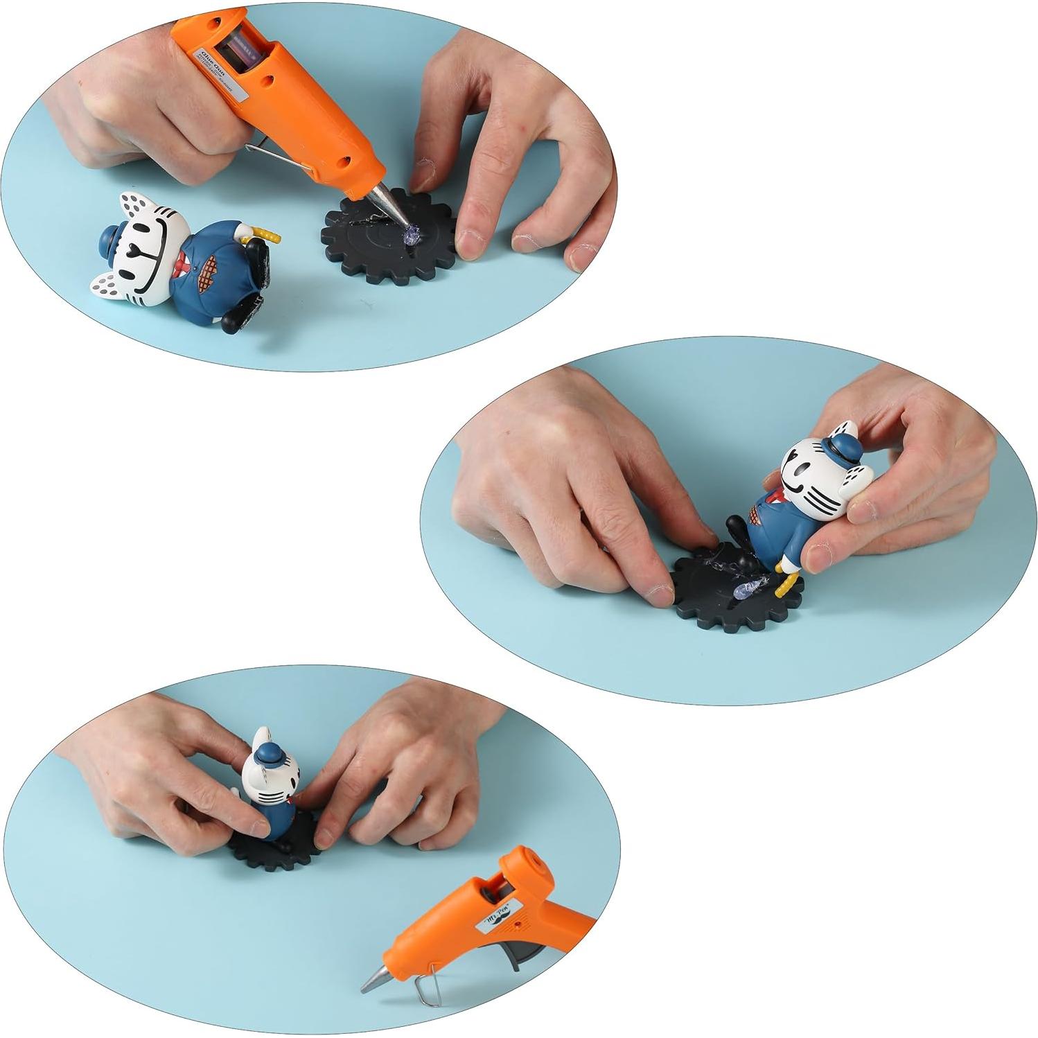 Pistola de Pegamento Caliente Mr. Pen 20W con 10 Palitos 10.16cm