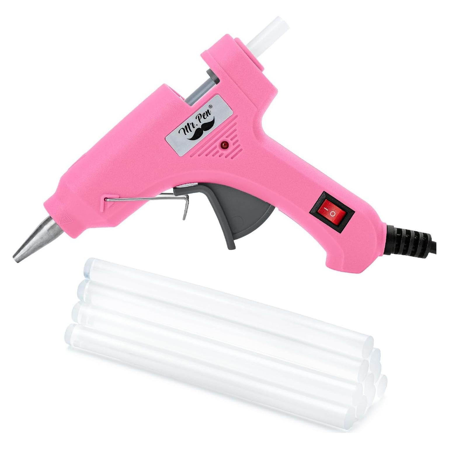Pistola de Pegamento Caliente Mr. Pen 20W con 10 Palitos