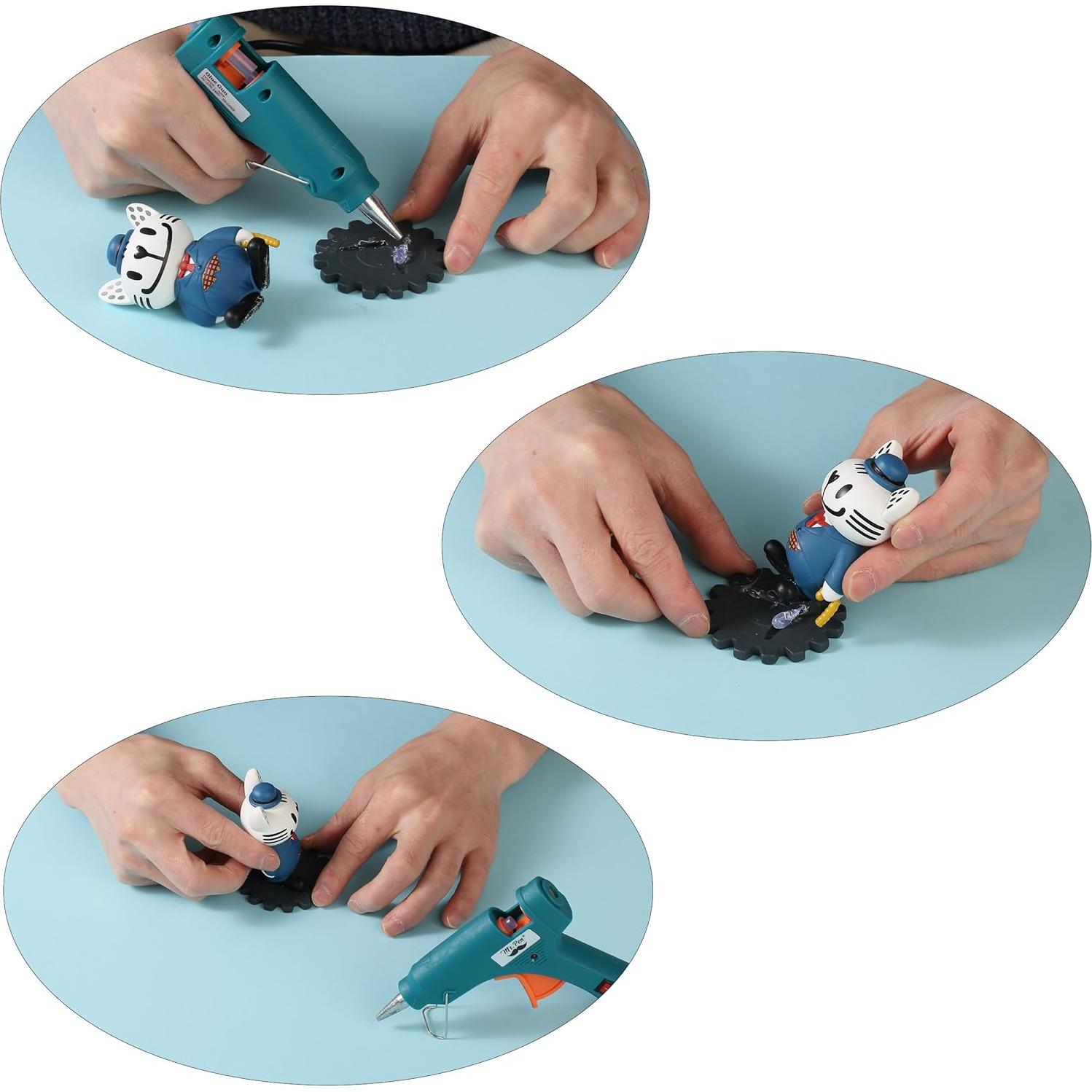 Pistola de Pegamento Caliente Mr. Pen 20W con 10 Palitos