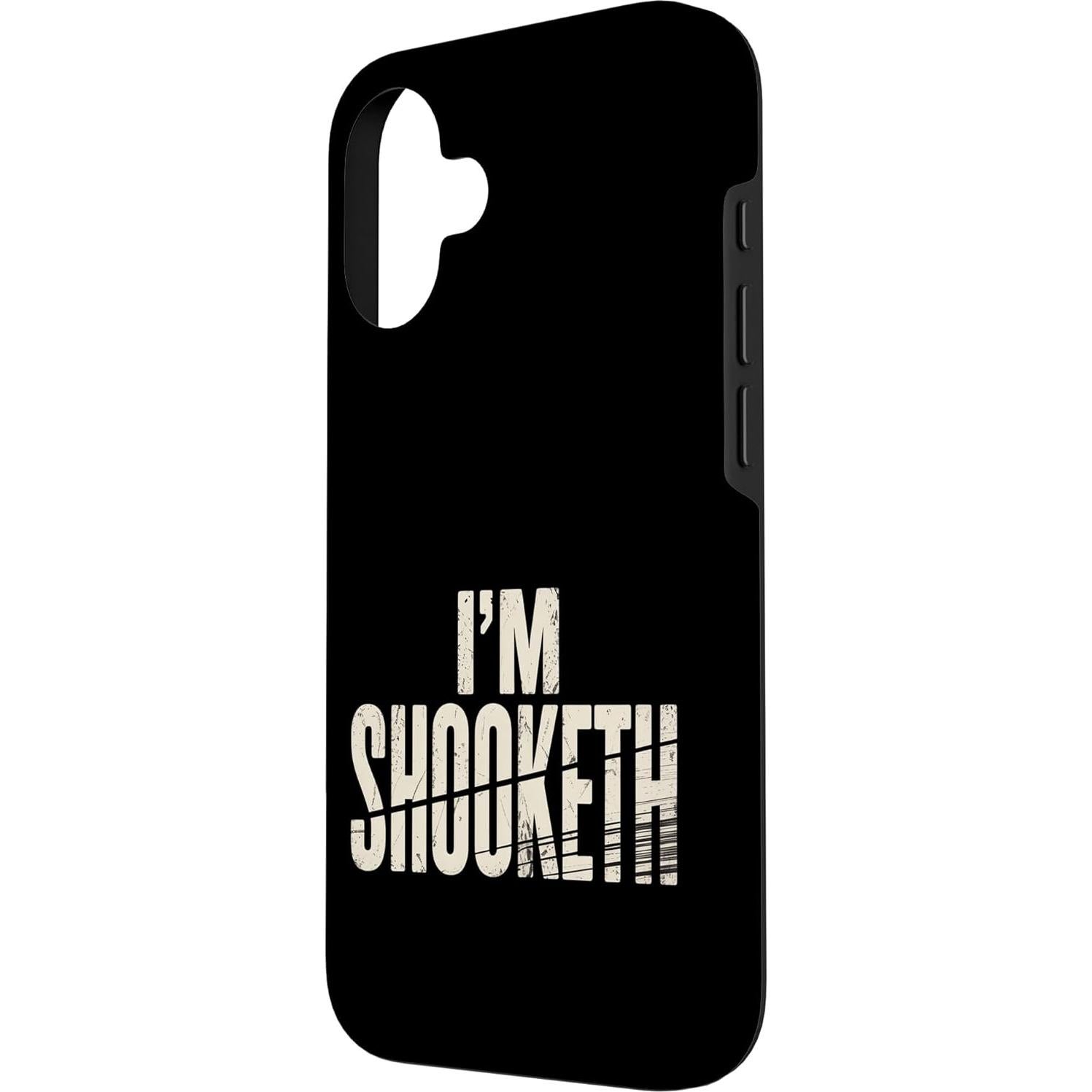 Funda para iPhone 16 - Estoy Impactado - Protección Alta Resistencia