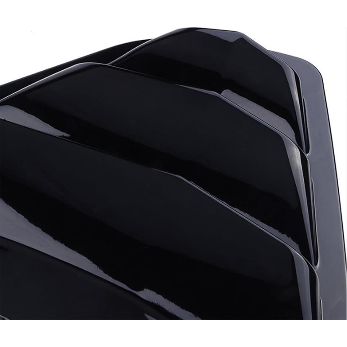 Cubiertas Louvers Ventana Lateral Toyota Corolla Altis 2009-2013 Negro