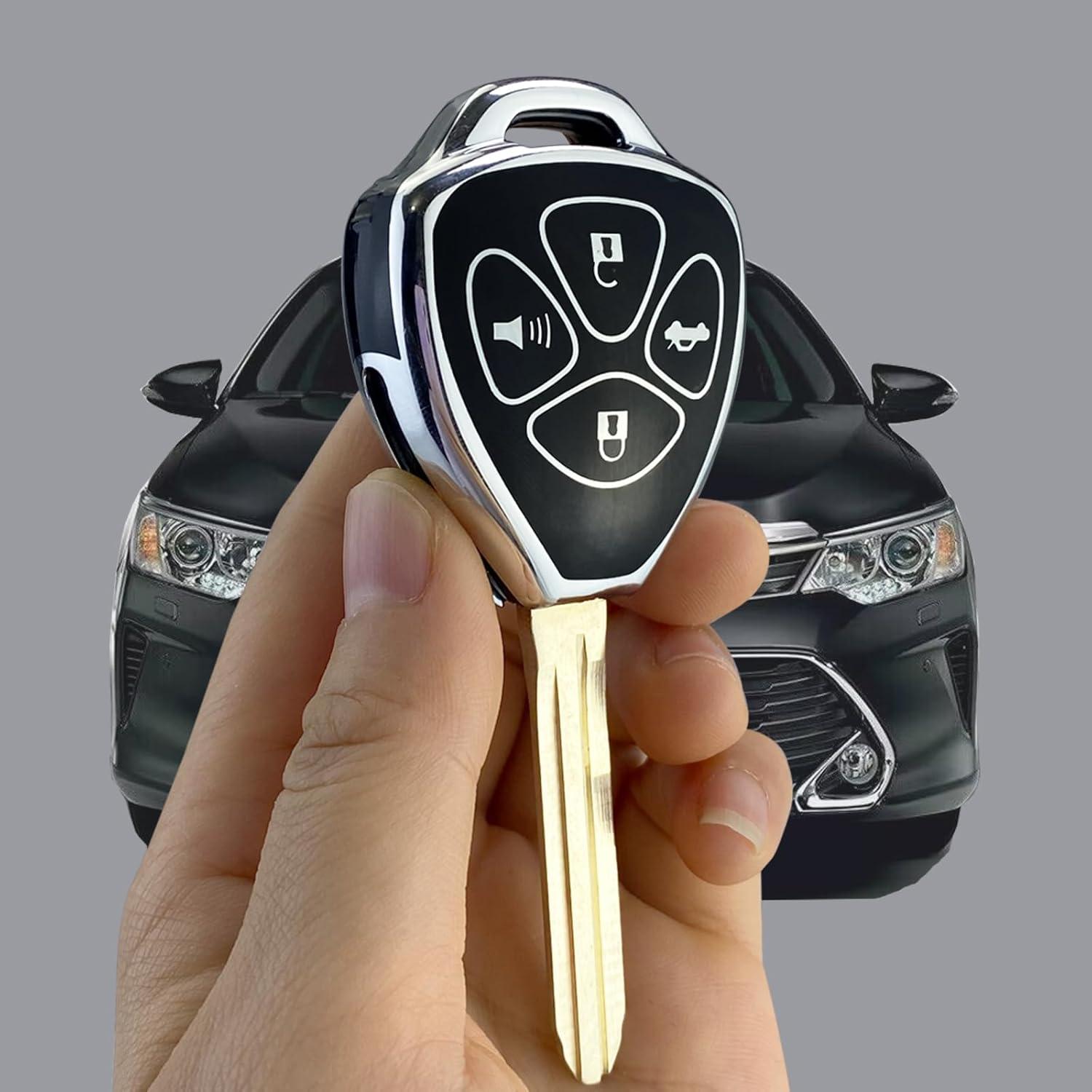 Funda de Llave Toyota Camry RAV4 Corolla 4Runner Negra