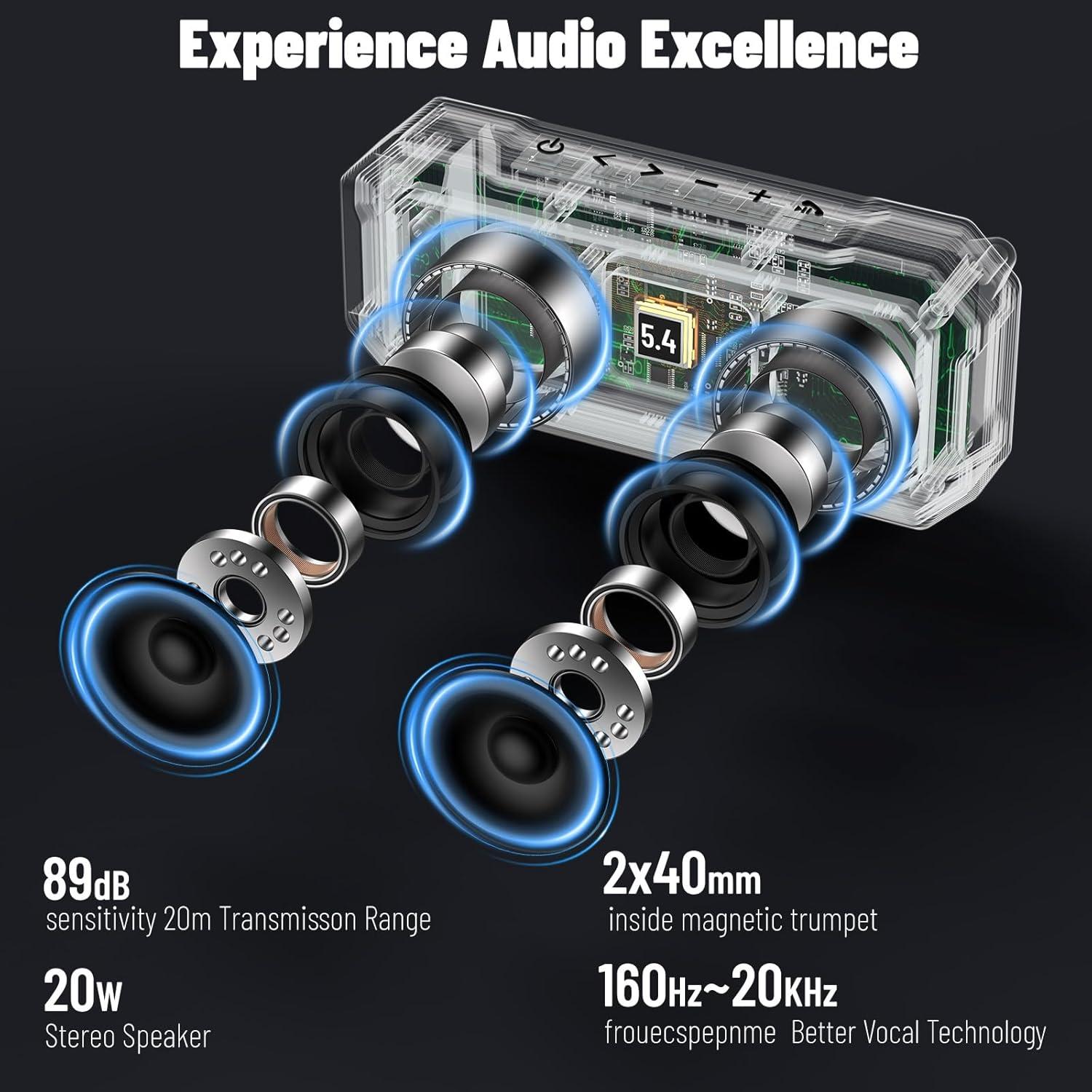 Altavoz Inalámbrico Shellhome SP-003 Bluetooth 30H Negro