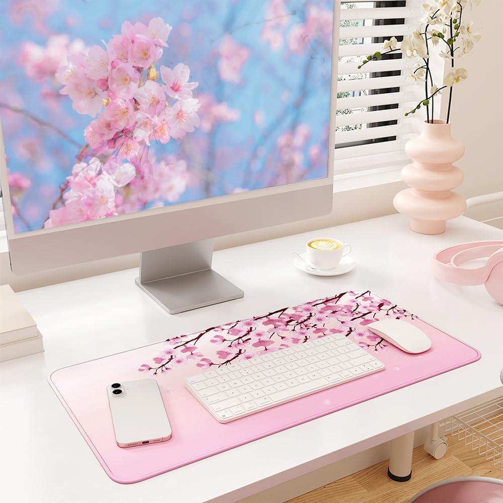 Alfombrilla de Ratón Grande MasiBloom 60x30 cm Antideslizante