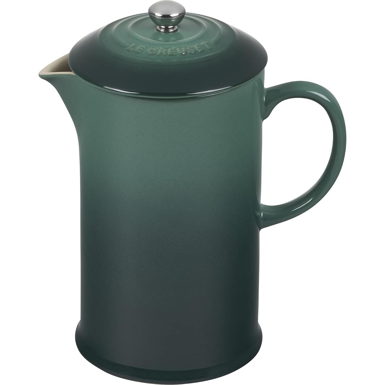 Prensa Francesa de Cerámica Le Creuset 1008 ml Artichaut