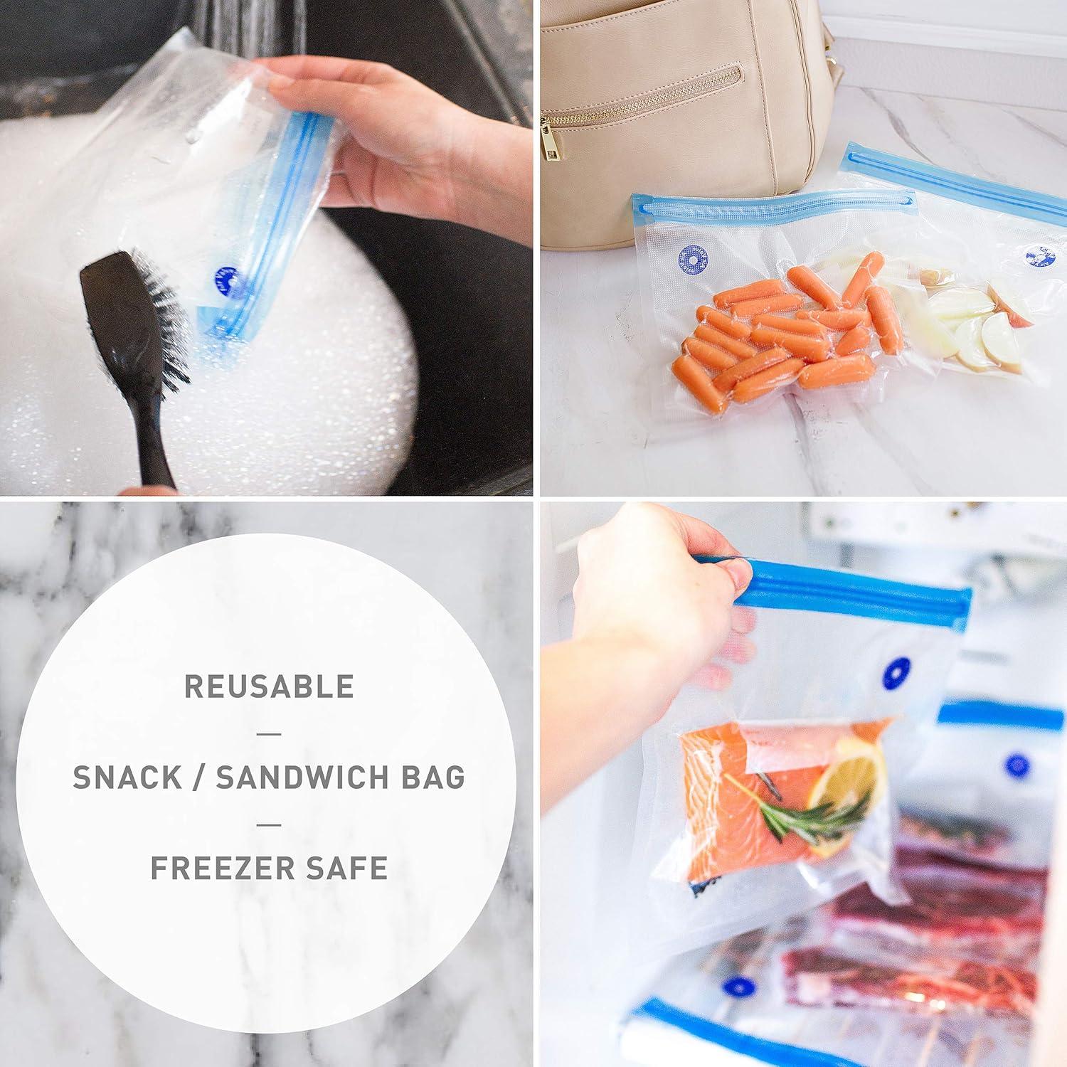 Bolsas Sous Vide OUII - Kit de 20 Piezas Reutilizables