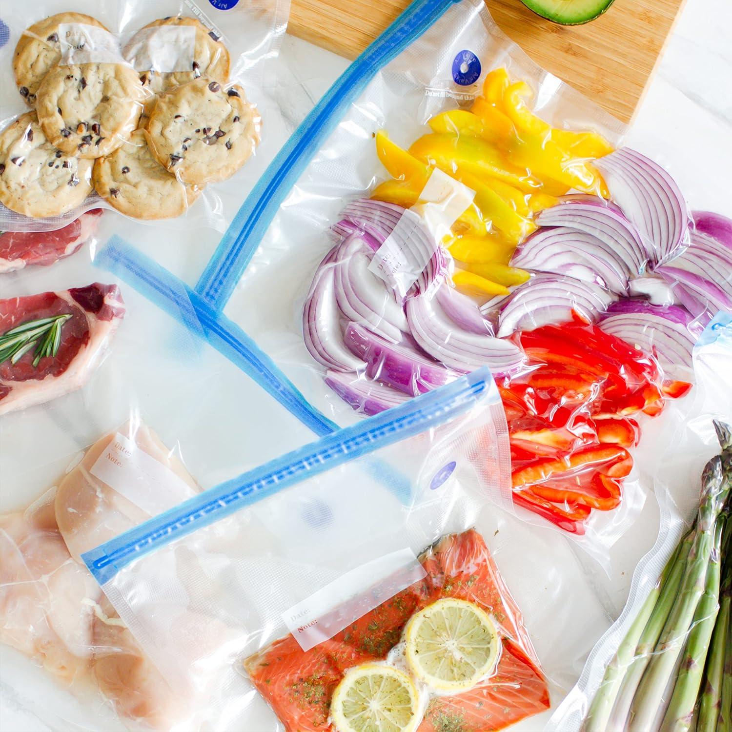 Bolsas Sous Vide OUII - Kit de 20 Piezas Reutilizables