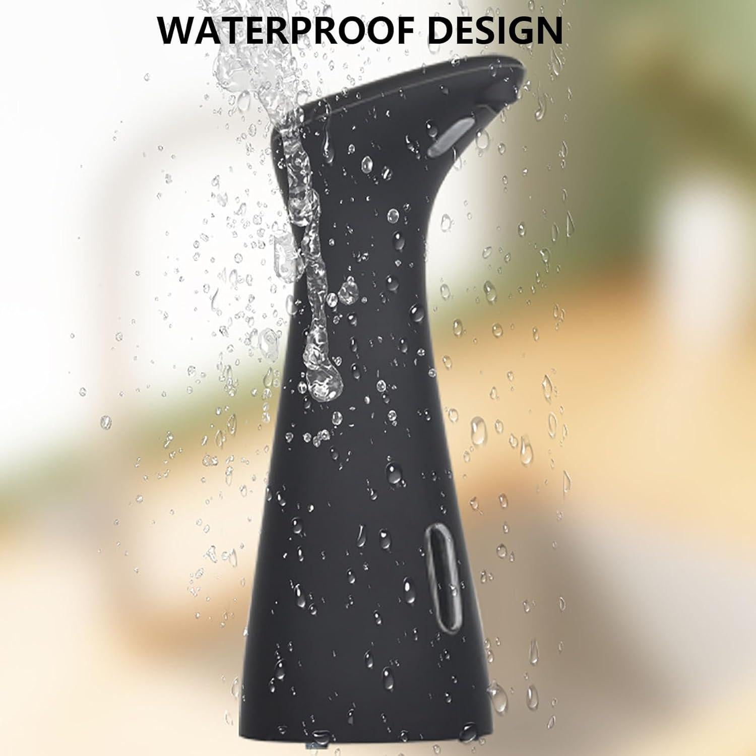 Dispensador de Jabón Automático KIAWON IPX6 200ml Negro