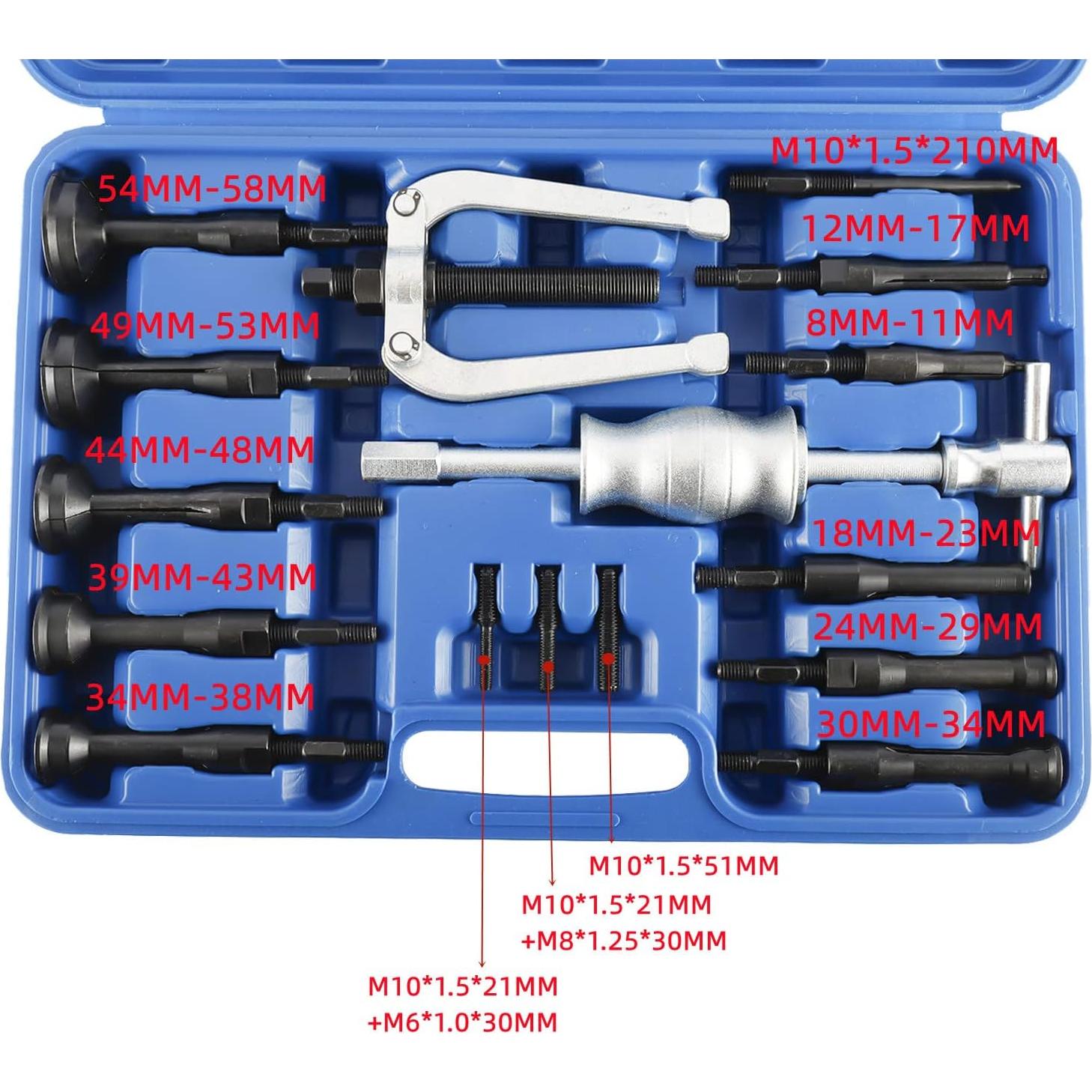 Extractor de Rodamientos KUNTEC con Martillo Deslizante