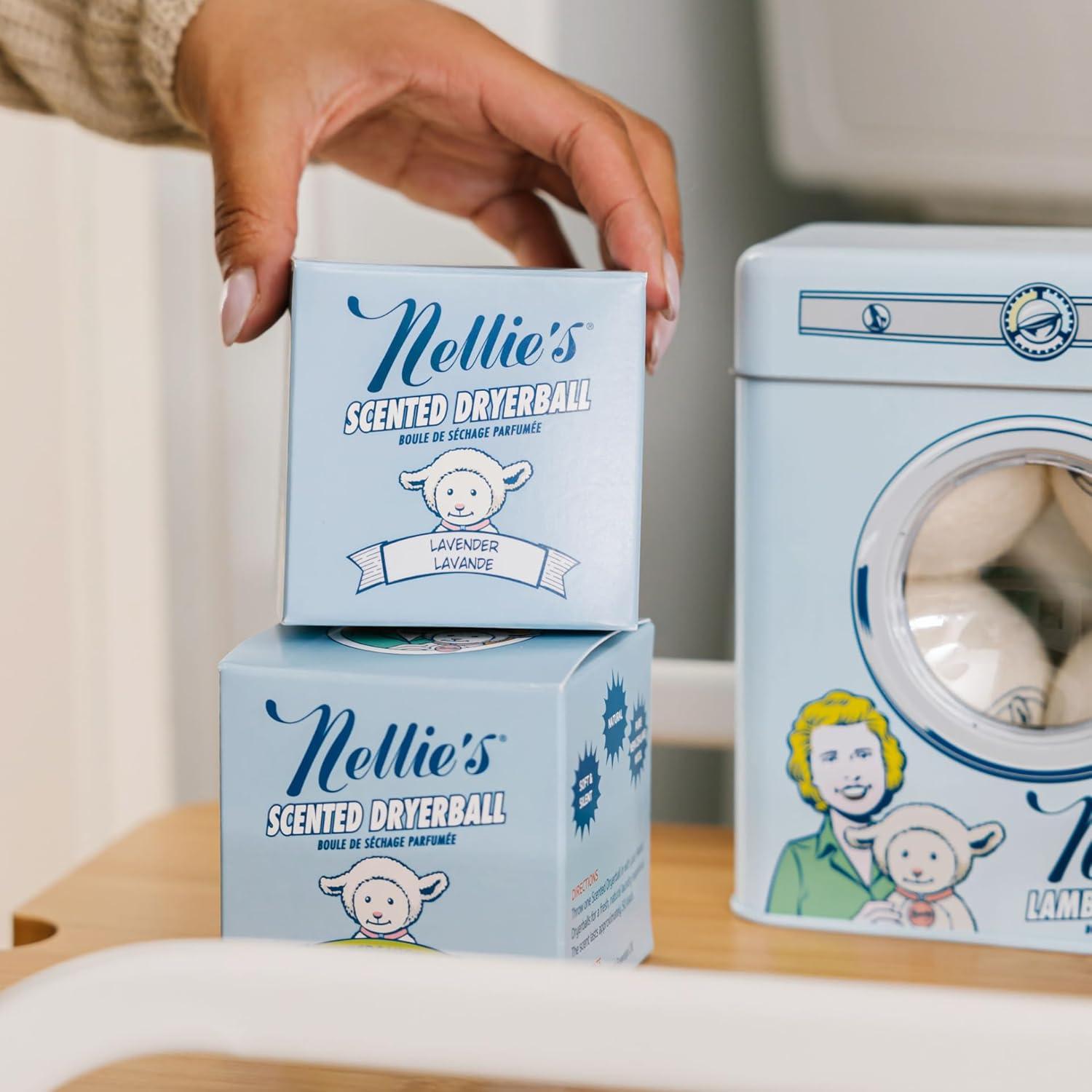 Bola de Secado Aromatizada Nellie Lavanda 100% Lana Nueva Zelanda