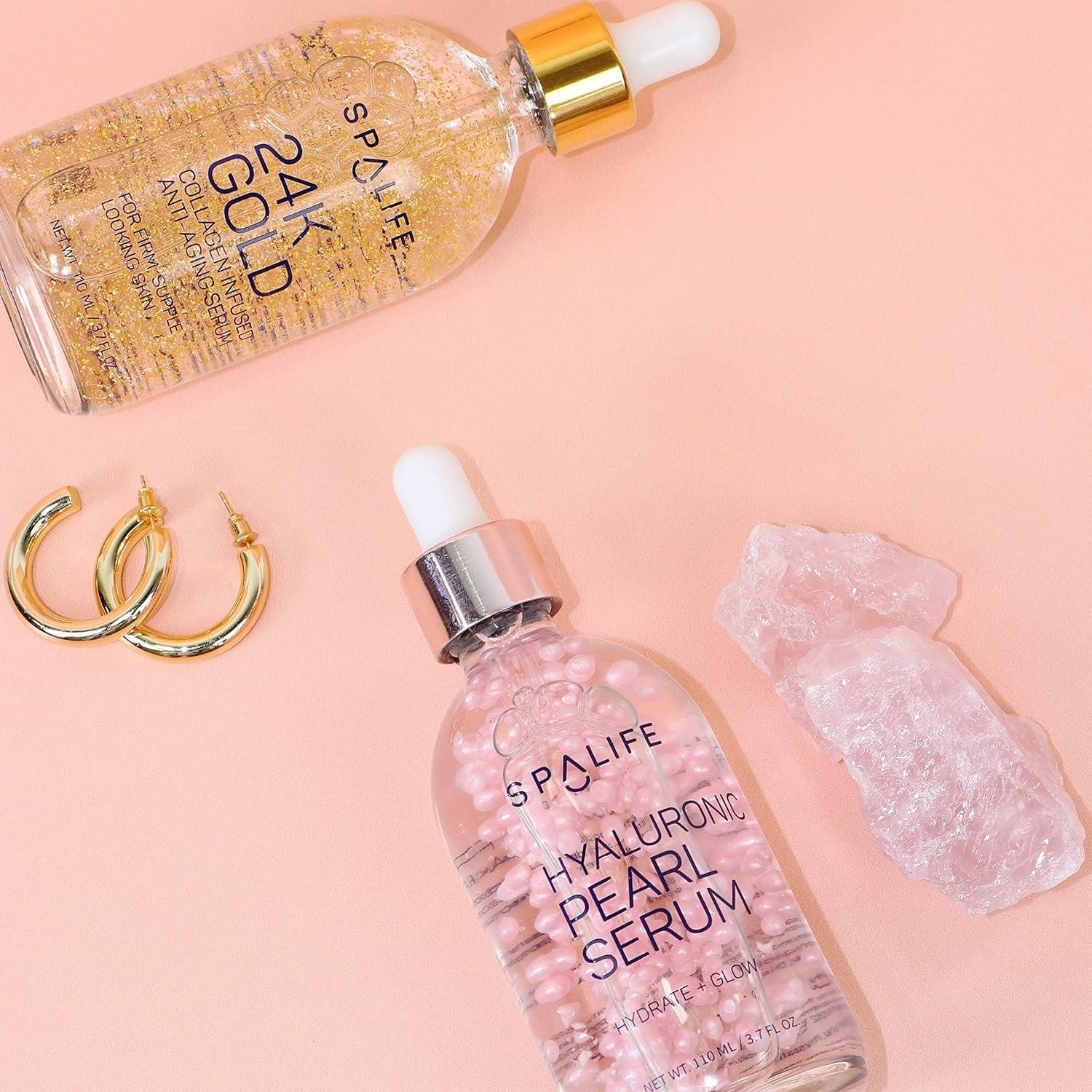 Suero Facial SpaLife 100 ml Colágeno de Oro 24K + Ácido Hialurónico