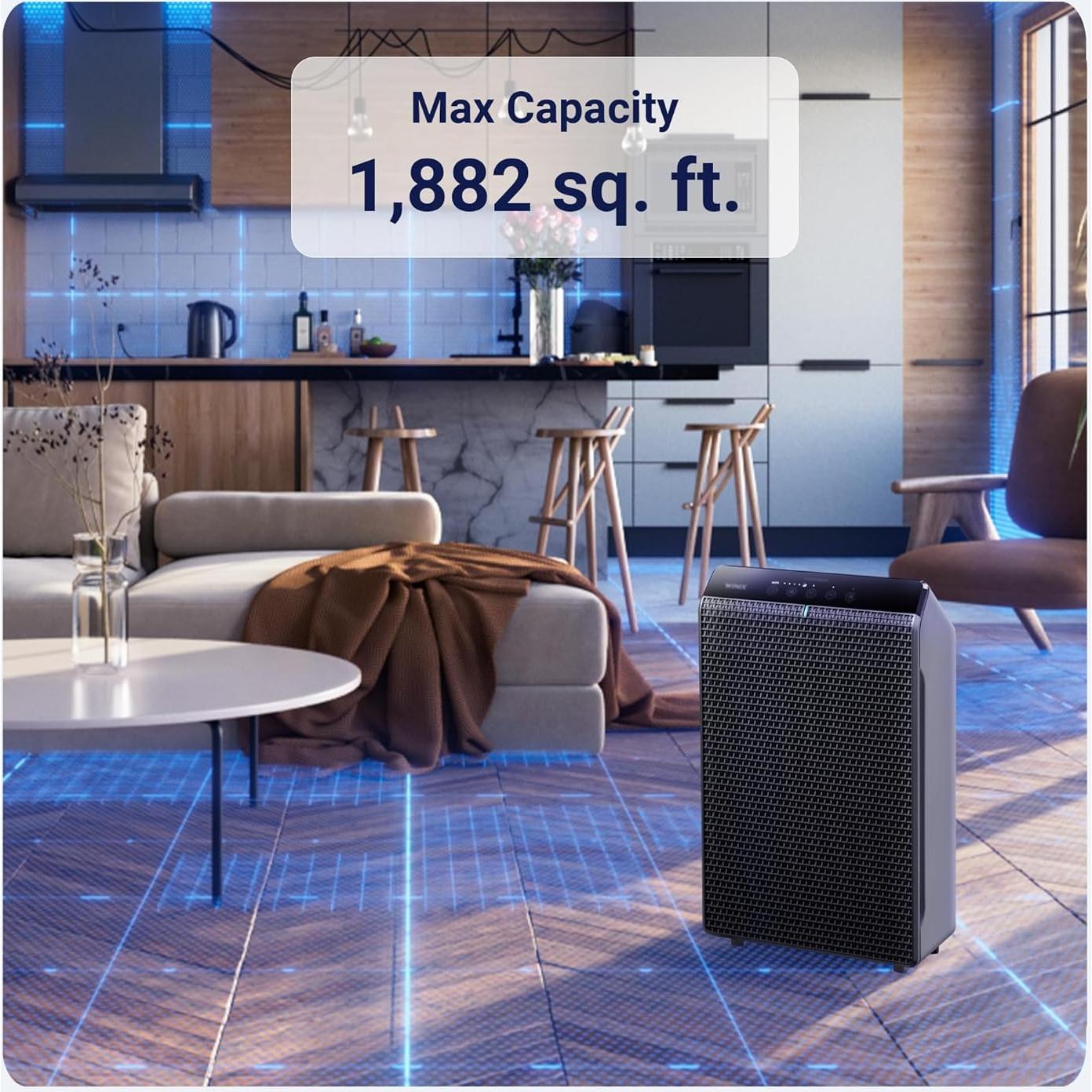 Purificador de Aire Winix 5520 para Habitaciones Grandes 175 m²