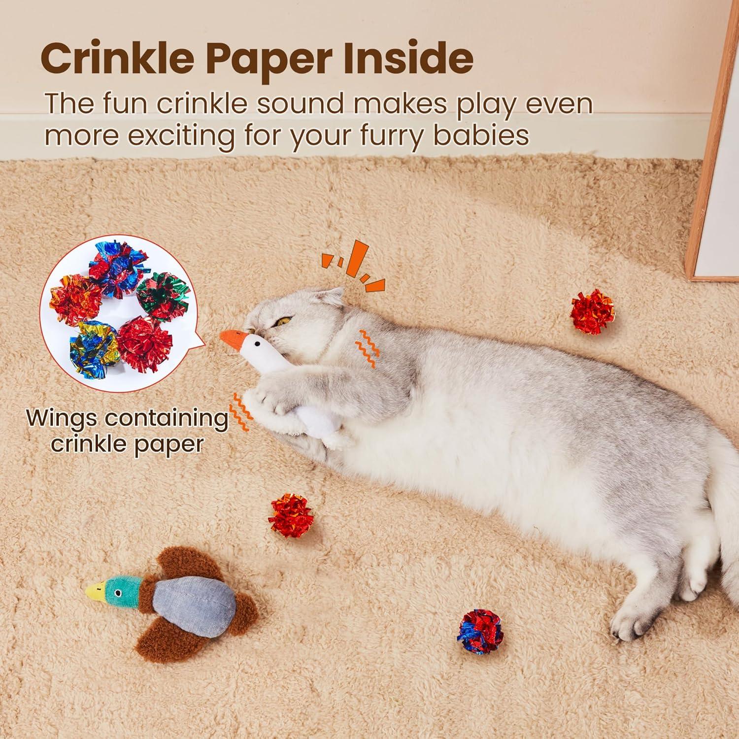 Juguetes para Gatos Potaroma - Paquete de 2 Catnip 16.5 cm