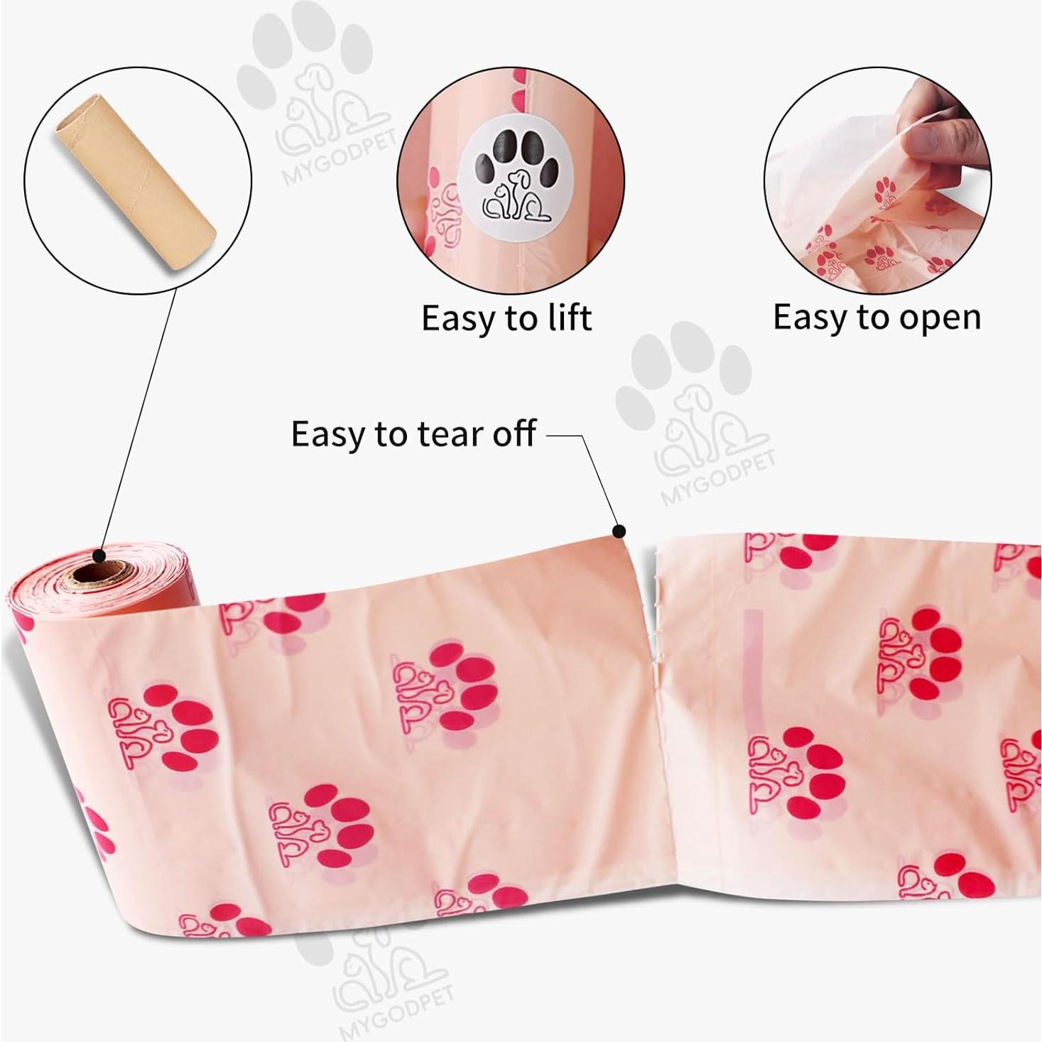 Bolsas biodegradables para excremento de perro MYGODPET 150 unidades