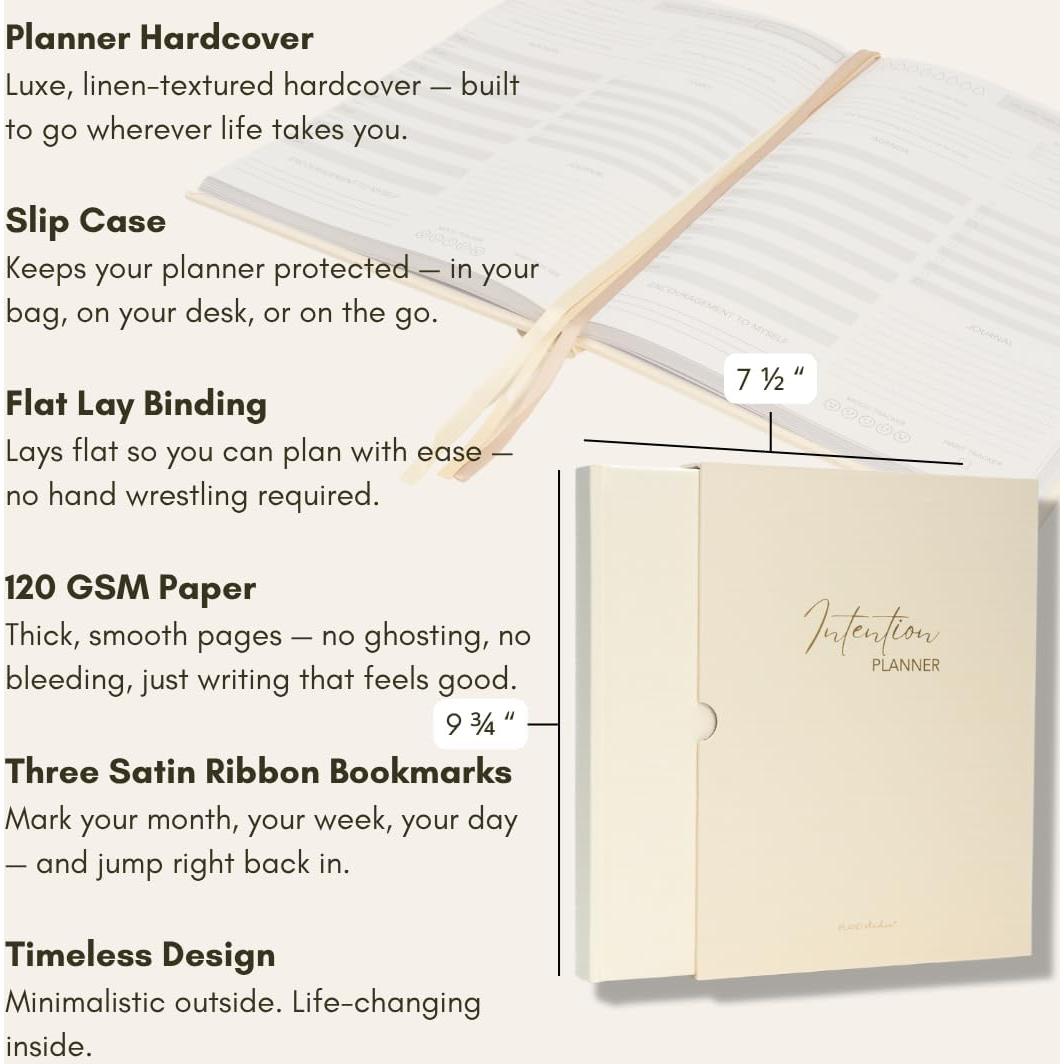 Diario Planificador 90 Días Pland Studio Lino Alabastro