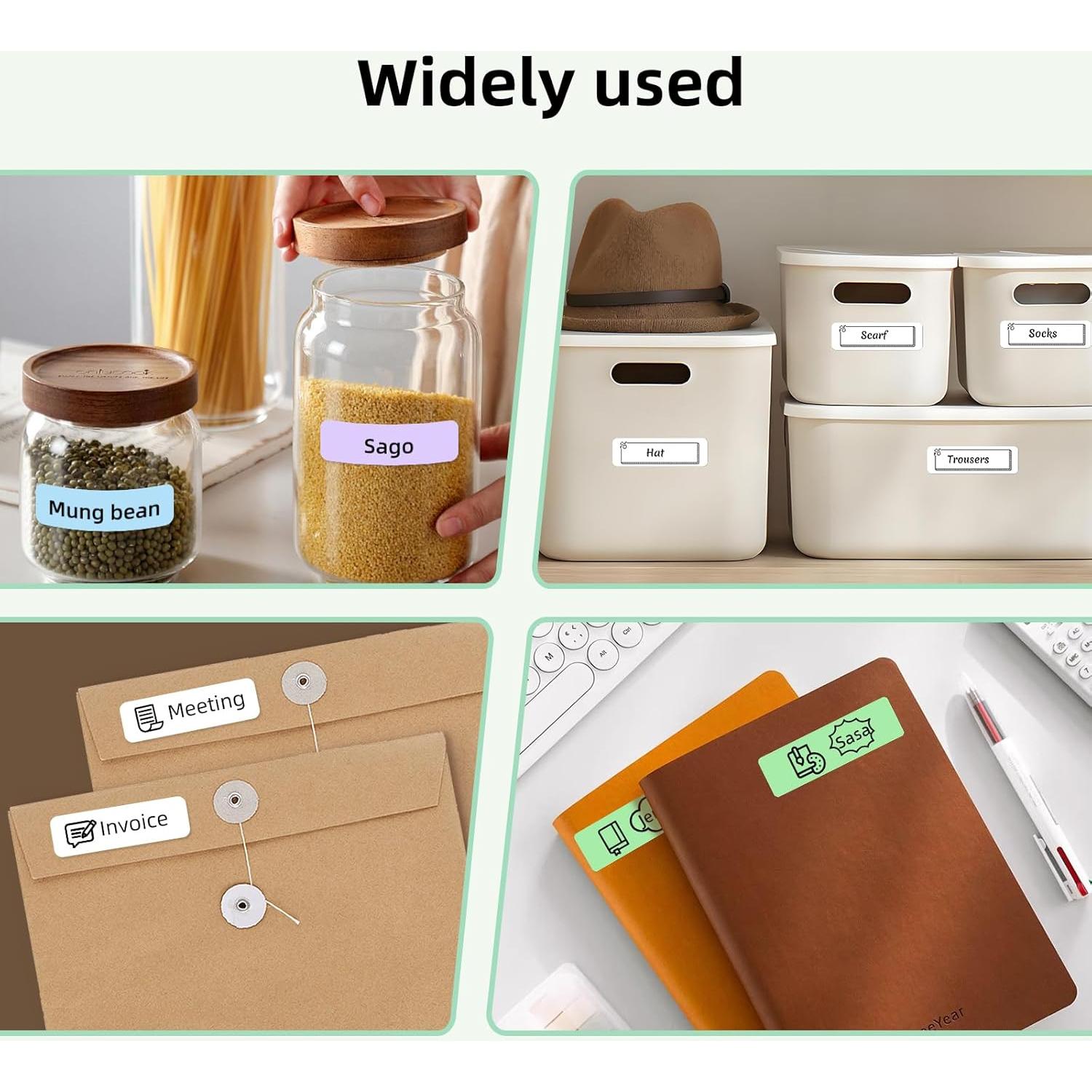 Impresora de Etiquetas ORGSTA S001 Bluetooth Portátil Verde