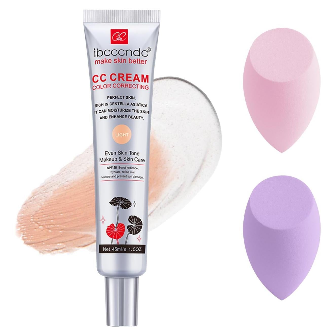 Crema CC Hidratante DEERELF 42.52g SPF 25 Color Claro