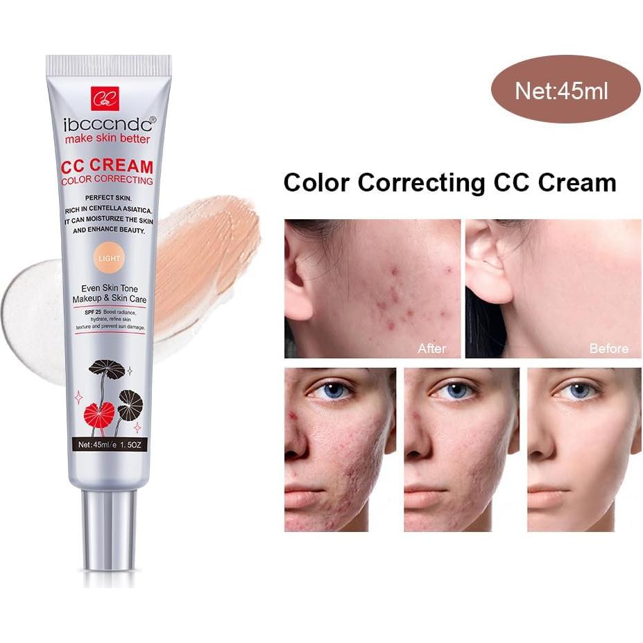 Crema CC Hidratante DEERELF 42.52g SPF 25 Color Claro