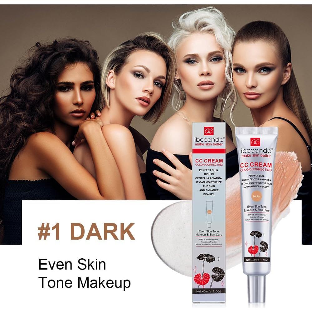 Crema CC Hidratante DEERELF 42.52g SPF 25 Color Claro