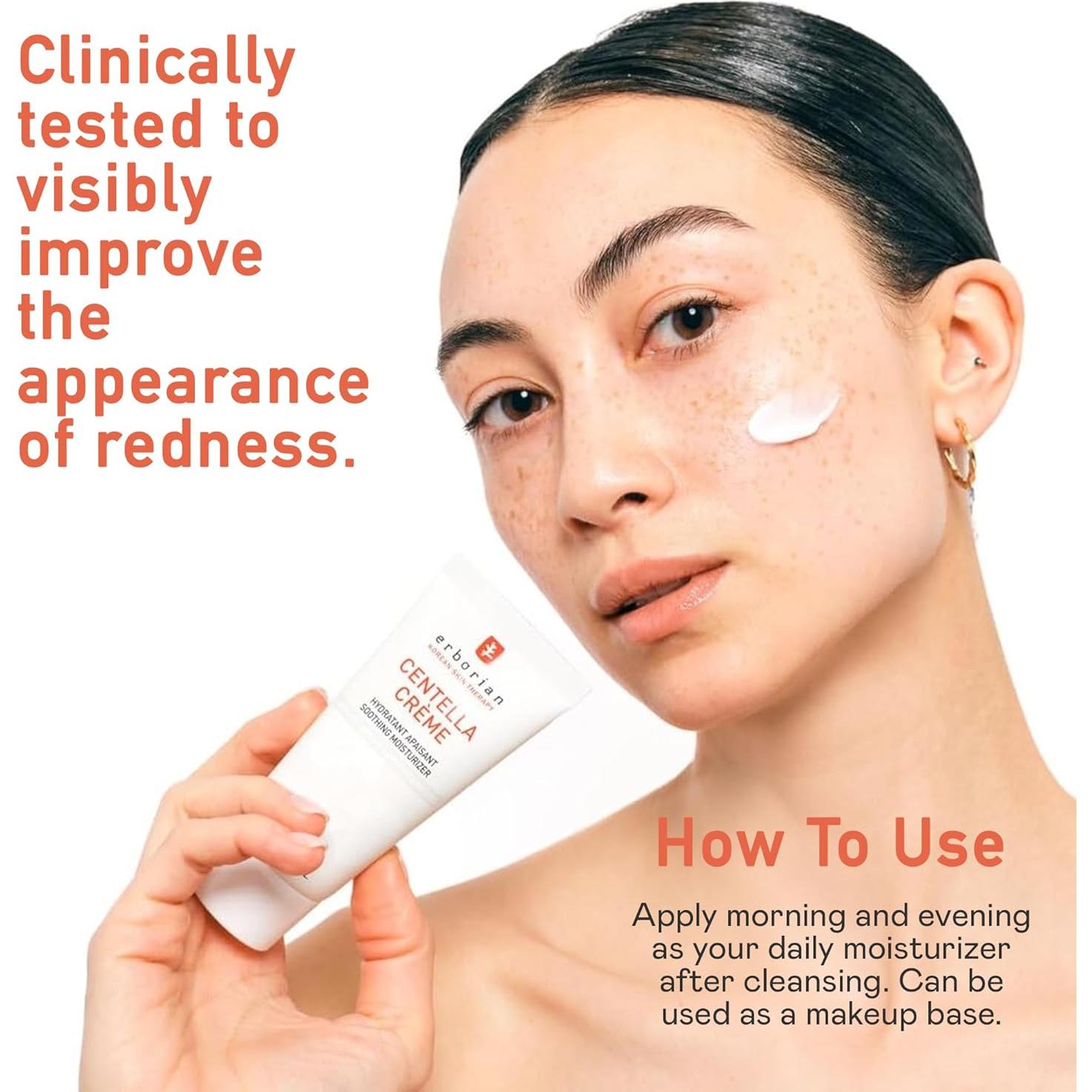 Crema Hidratante Facial Erborian Centella 50 ml - Ultra Ligera