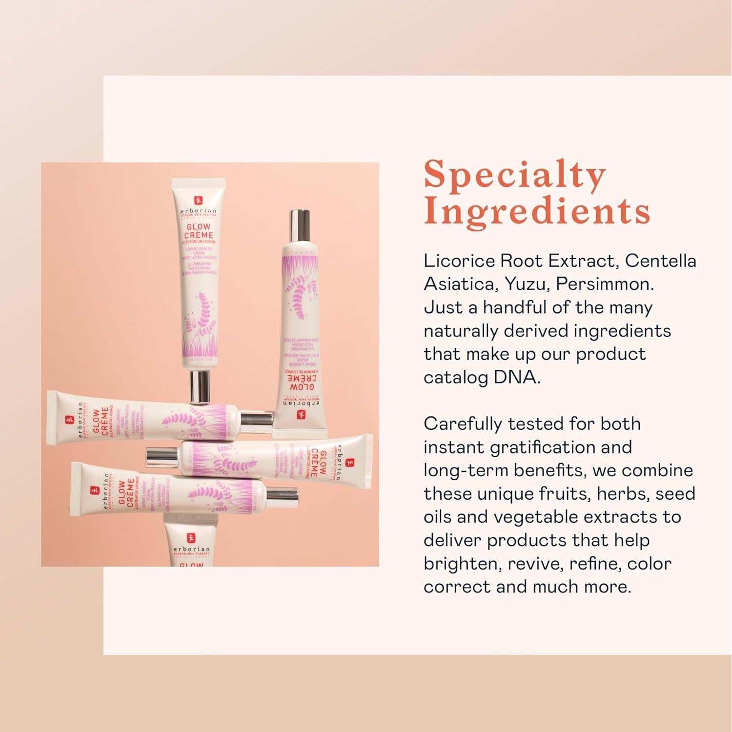 Crema Facial Iluminadora Erborian - Efecto Ultra Radiante 30g