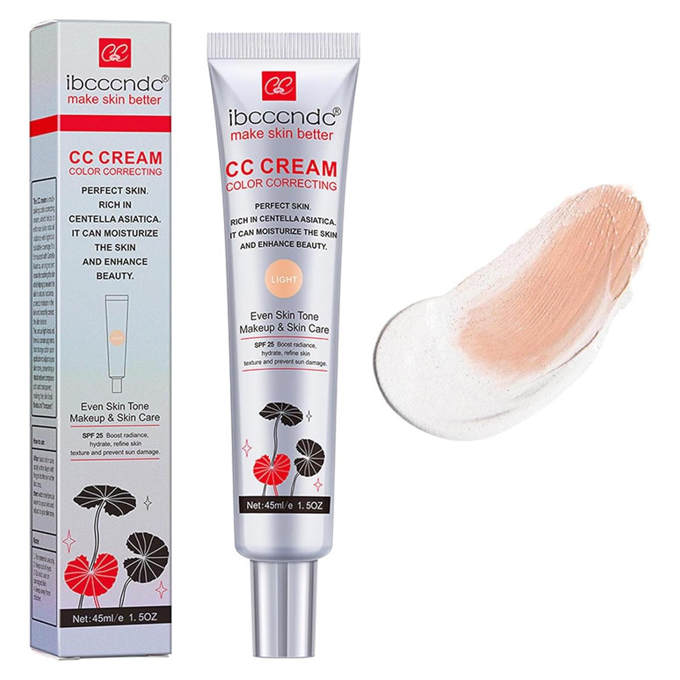 Crema CC Correctora de Color MeiPlumLai 65g SPF 25 Hidratante