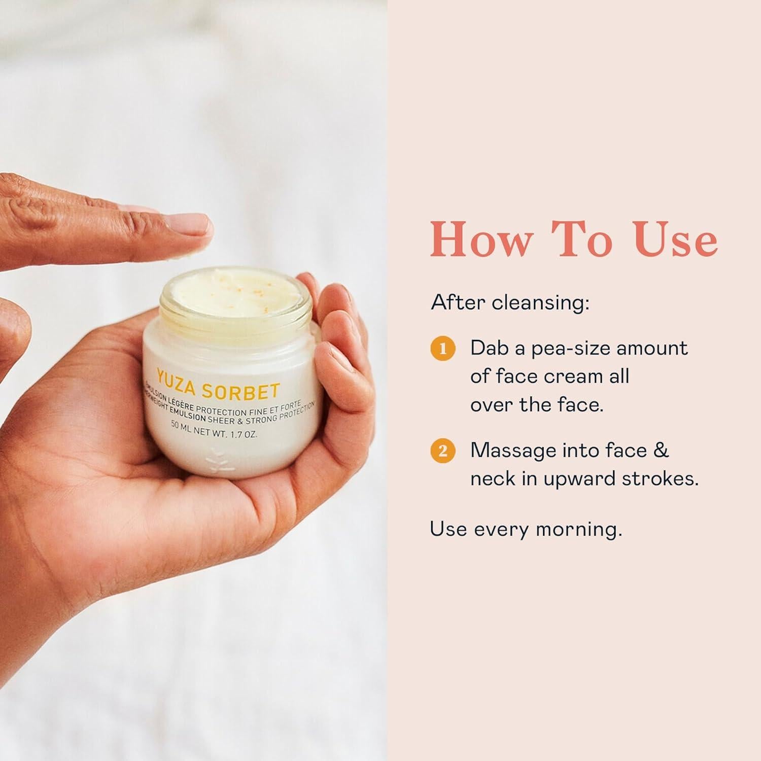 Crema Facial Erborian Sorbete de Yuza 50ml - Hidratante Vitamina C