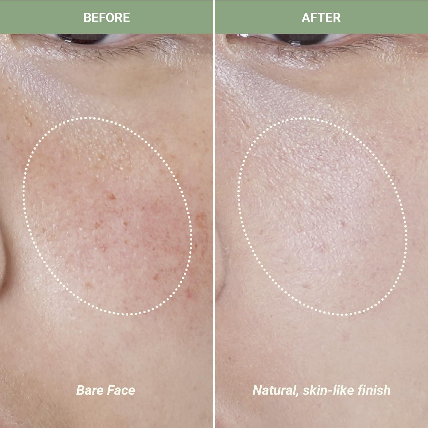 Crema CC Correctora Verde Meebak Cica para Piel Sensible 68g