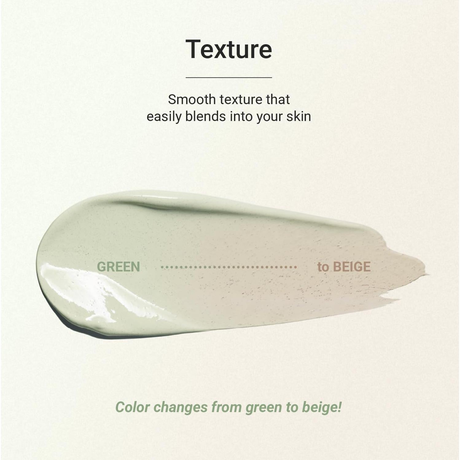 Crema CC Correctora Verde Meebak Cica para Piel Sensible 68g