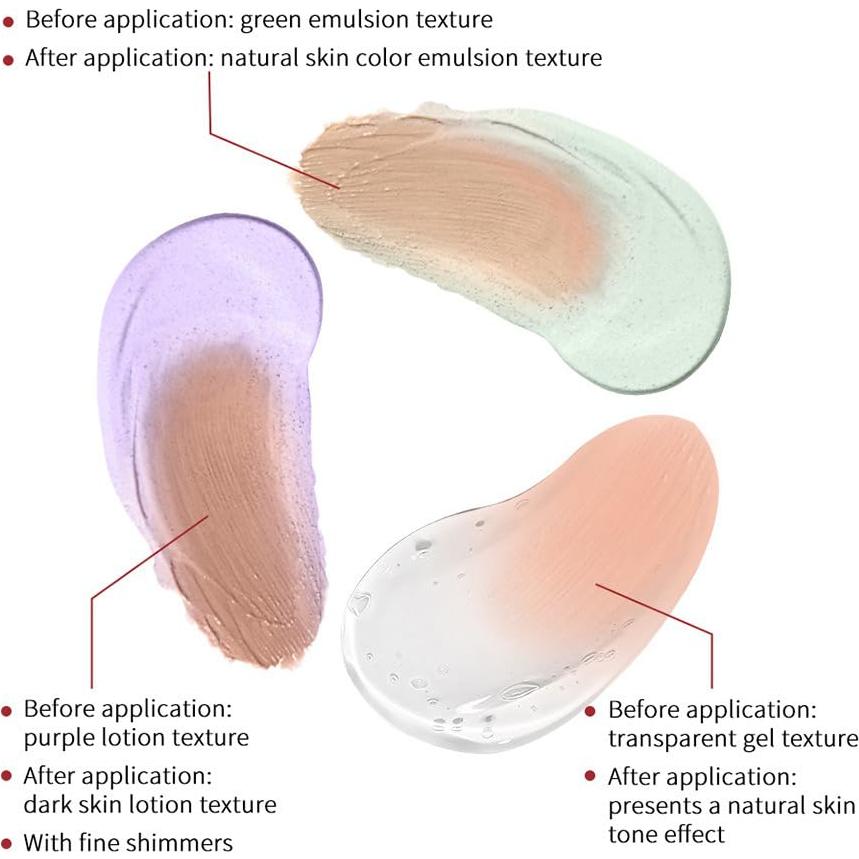 Crema CC Corlo 23.9g Correctora de Color SPF25 Púrpura