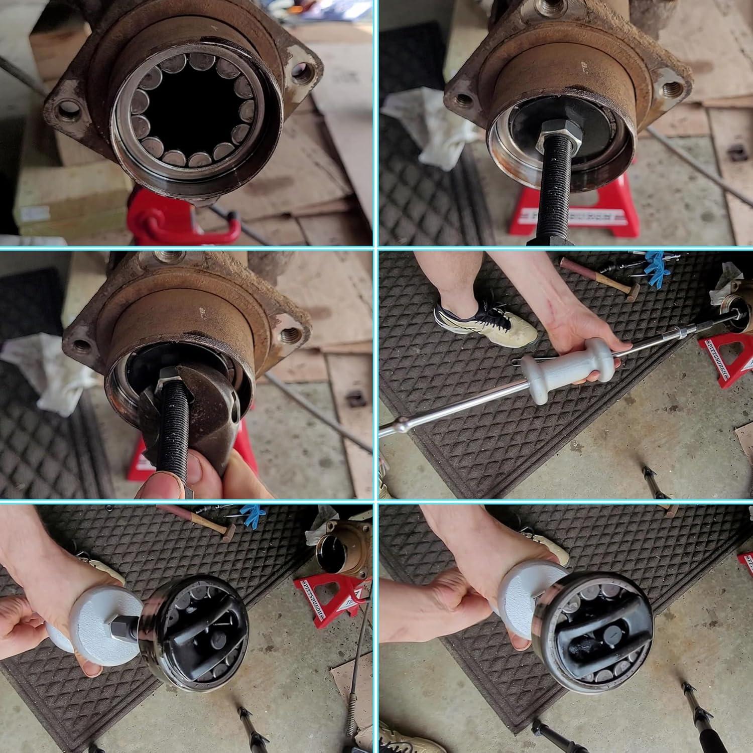 Juego de Extractores de Rodamientos GEAROLL CR-GZ009 3 Piezas