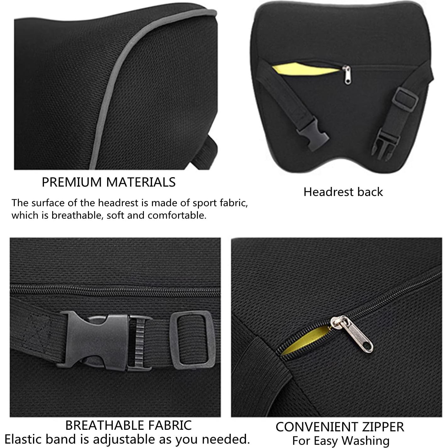 Almohada para el Cuello E KAINI, Espuma de Memoria Ergonómica