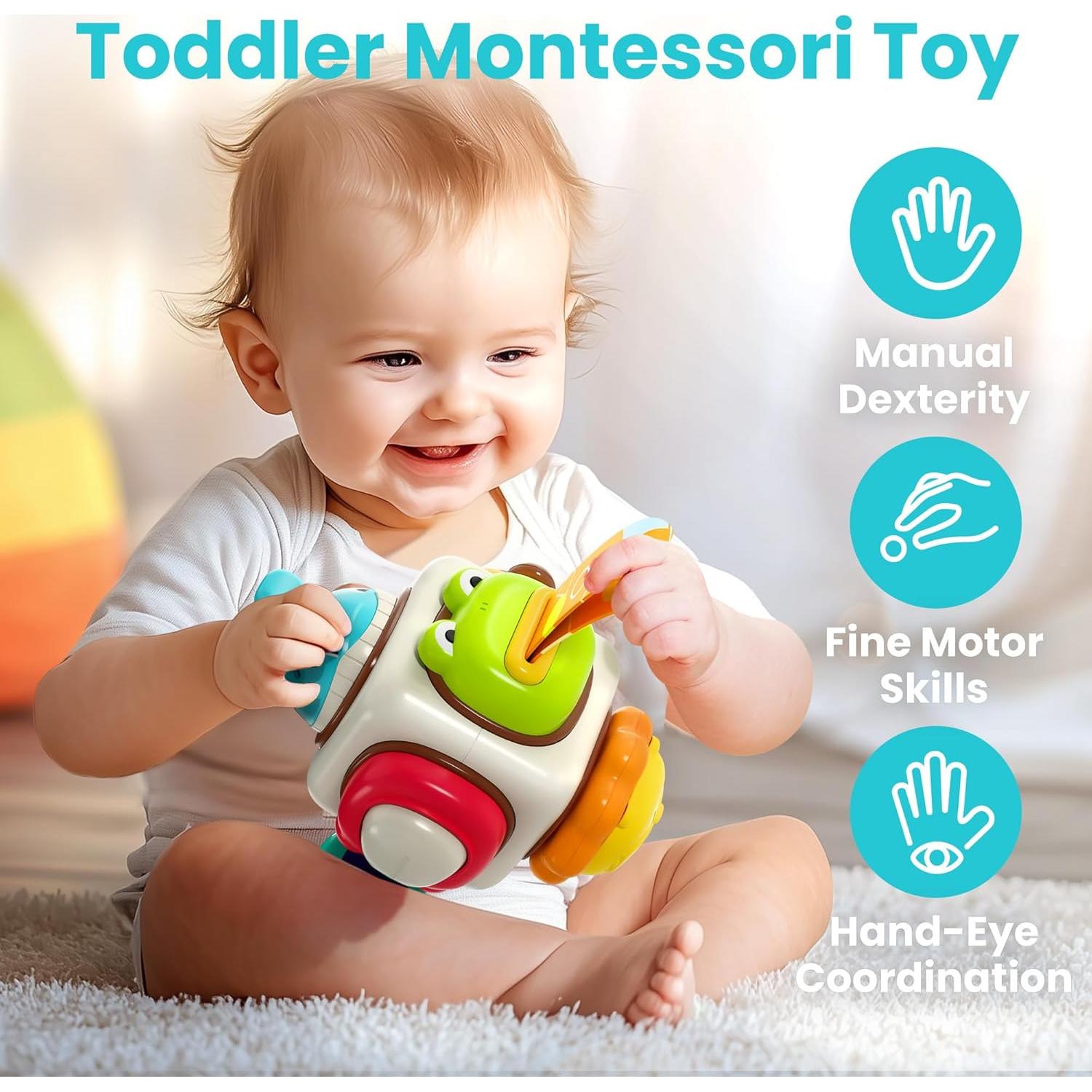 Cubo de Actividades 6 en 1 iPlay iLearn para Bebés