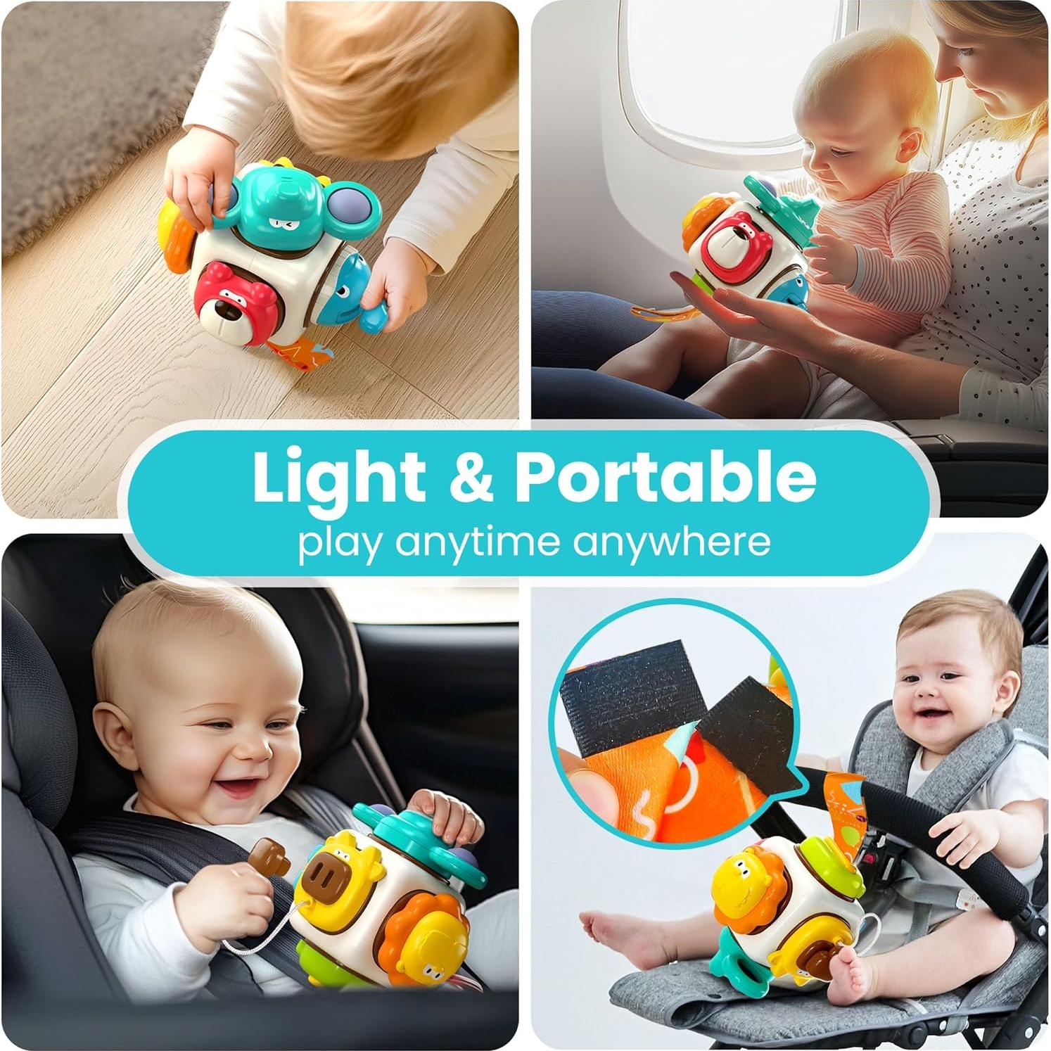 Cubo de Actividades 6 en 1 iPlay iLearn para Bebés