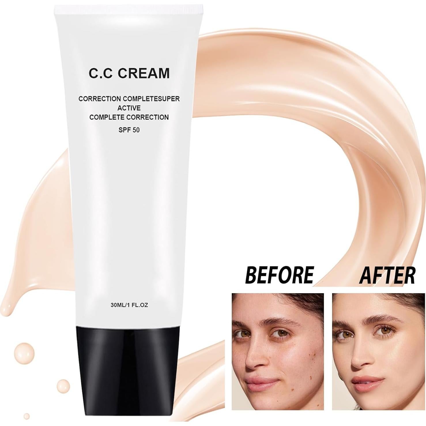 Crema CC Ajustadora del Tono de Piel SPF 50 Xoyssfy 45g