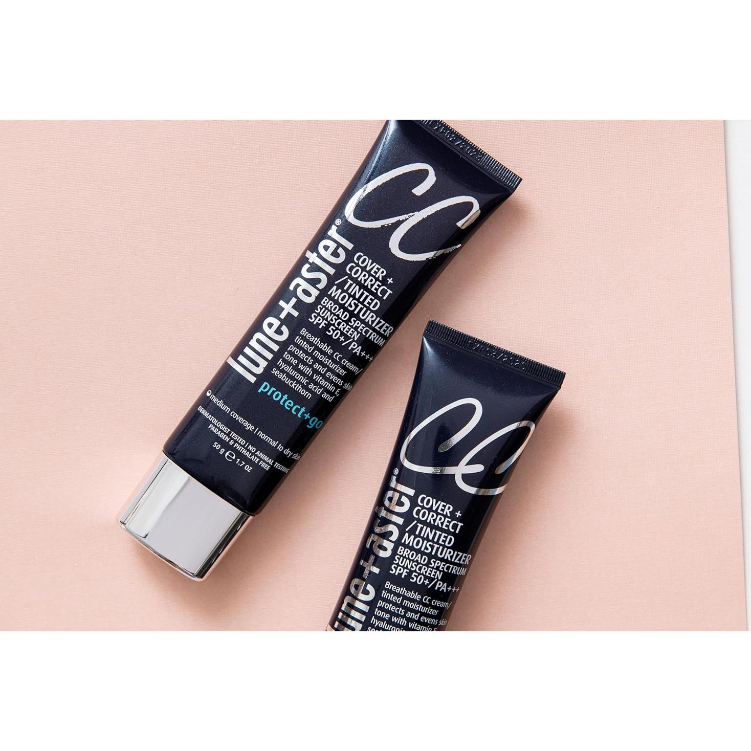 Crema CC Lune+Aster SPF 50 Color Medio Profundo 68g